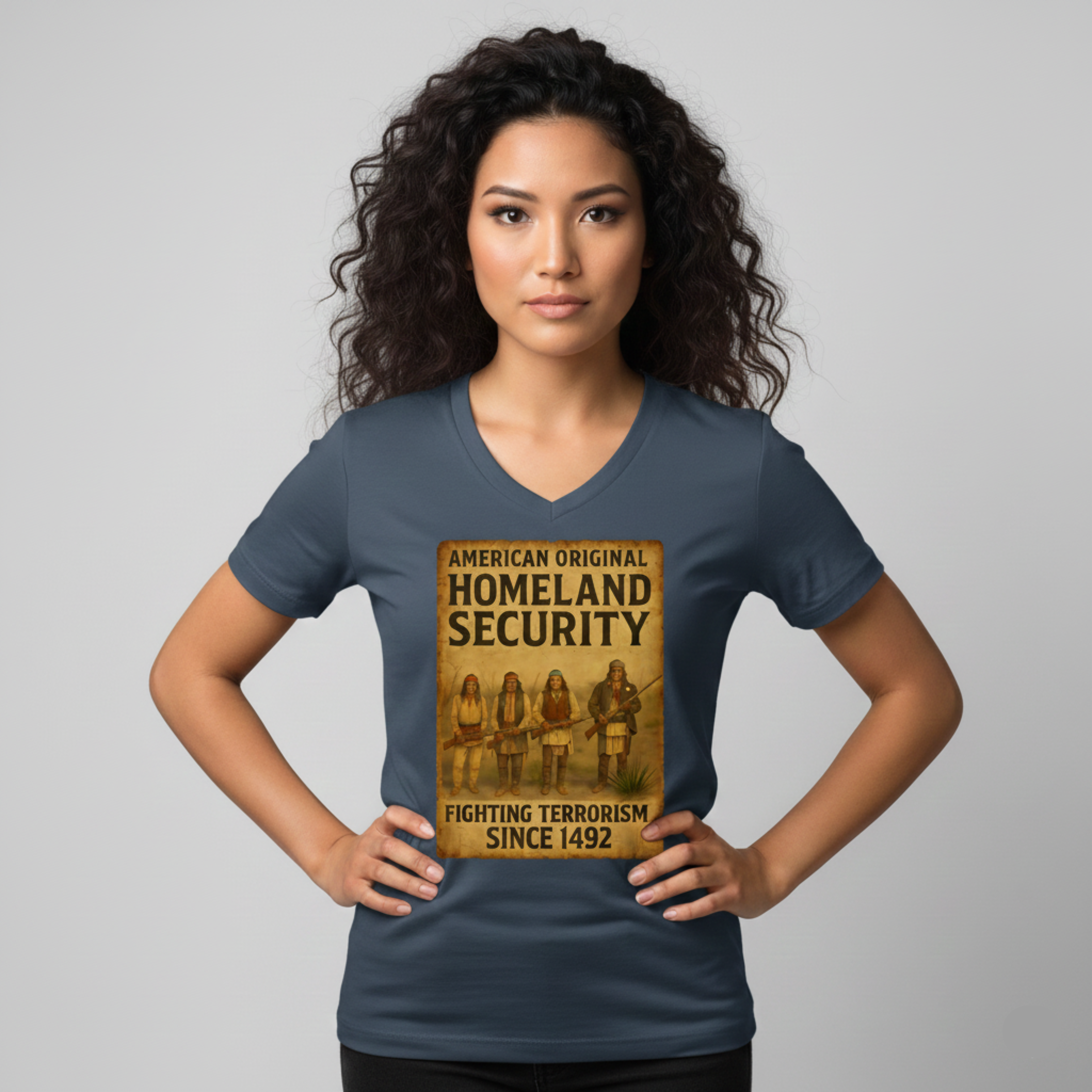 "Shika" | Trail Of Tears | V-neck Tee