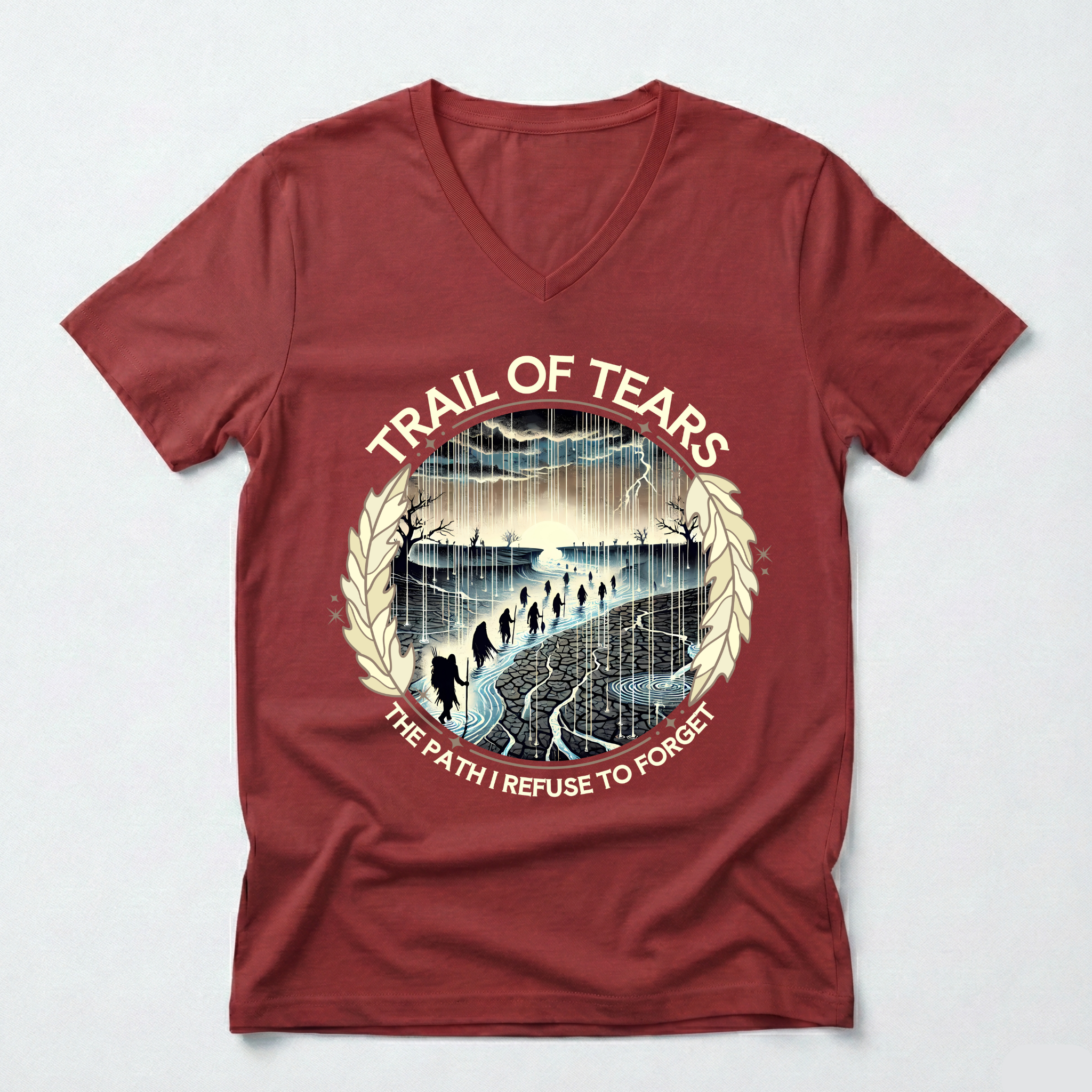 "Salali" | Trail Of Tears | V-neck Tee