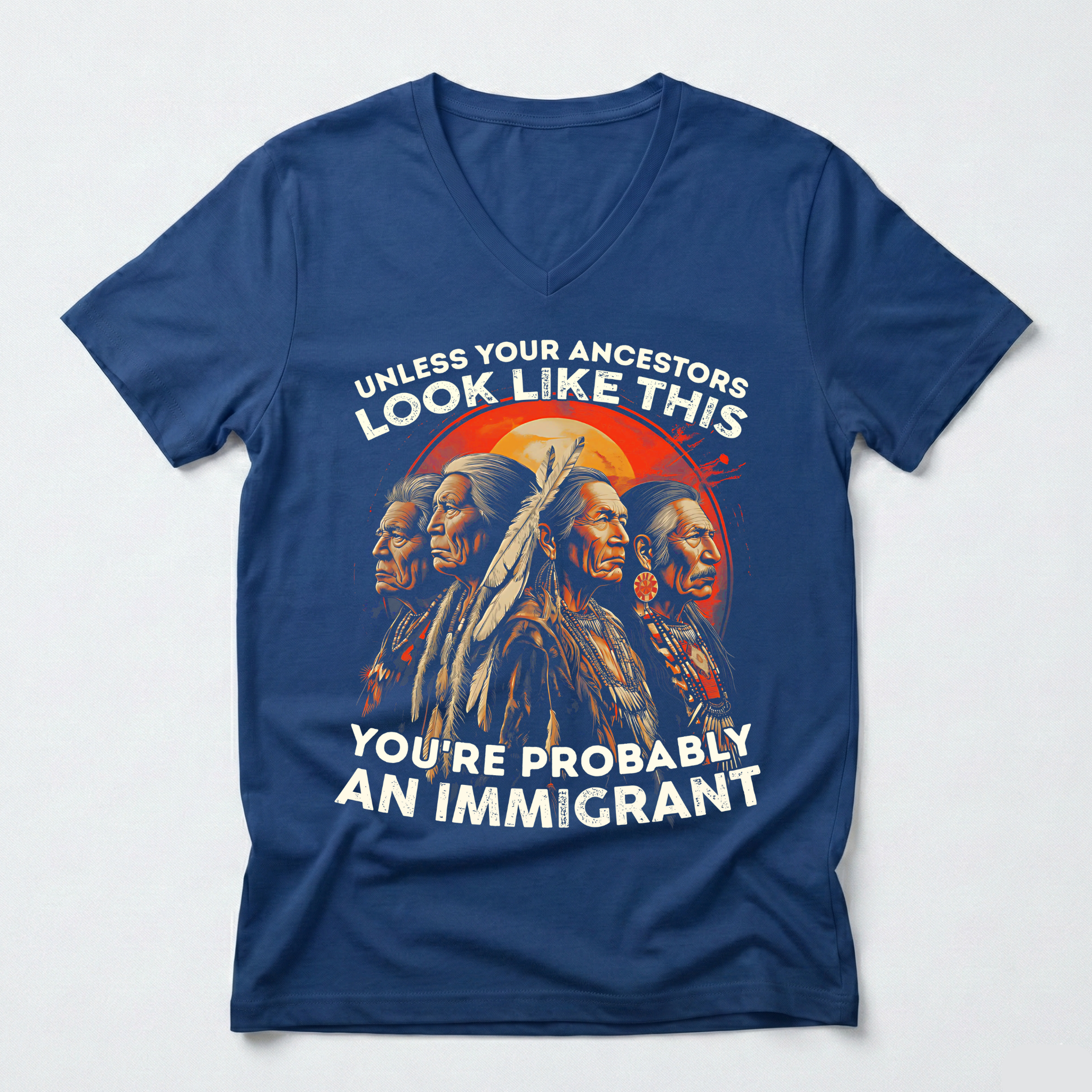 "Angeni" | Ancestors’ Pride | V-neck Tee