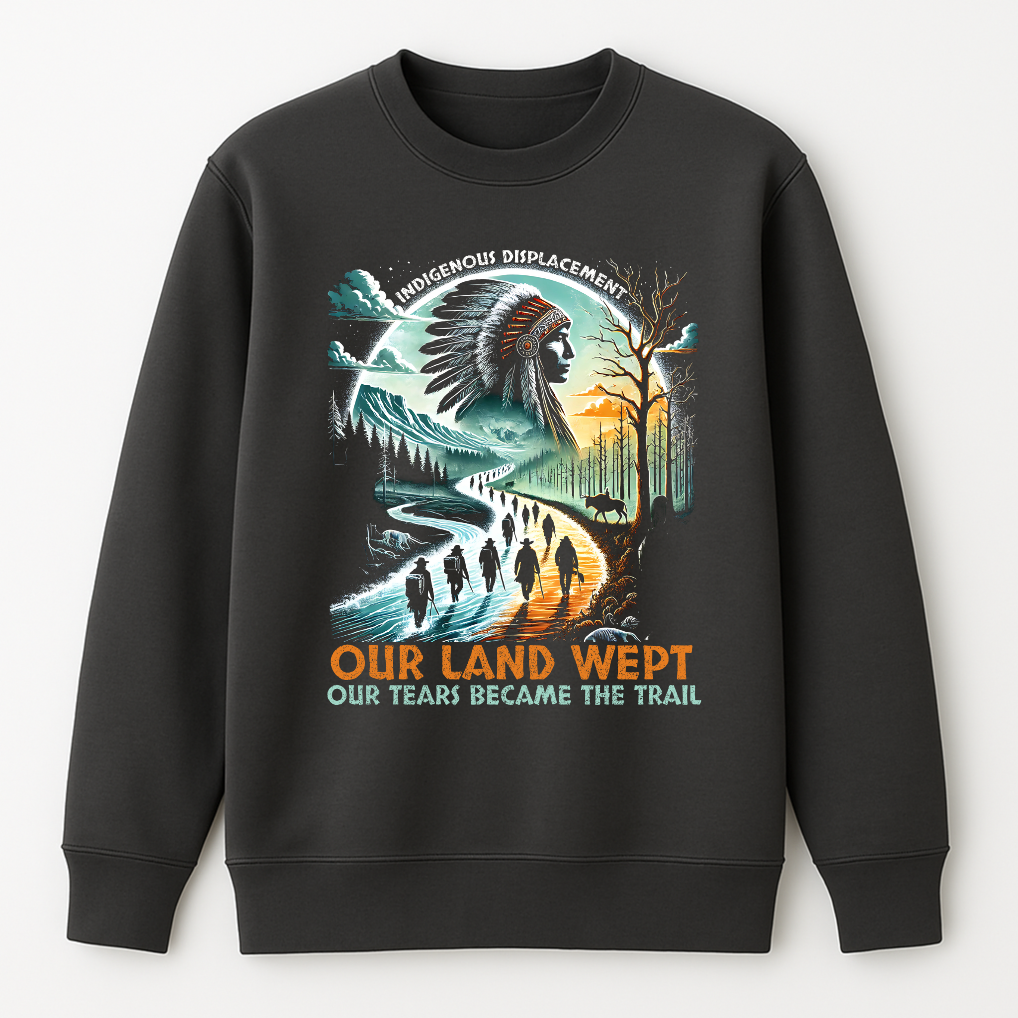 "Hiawatha" | Trail Of Tears | Crewneck Sweatshirt