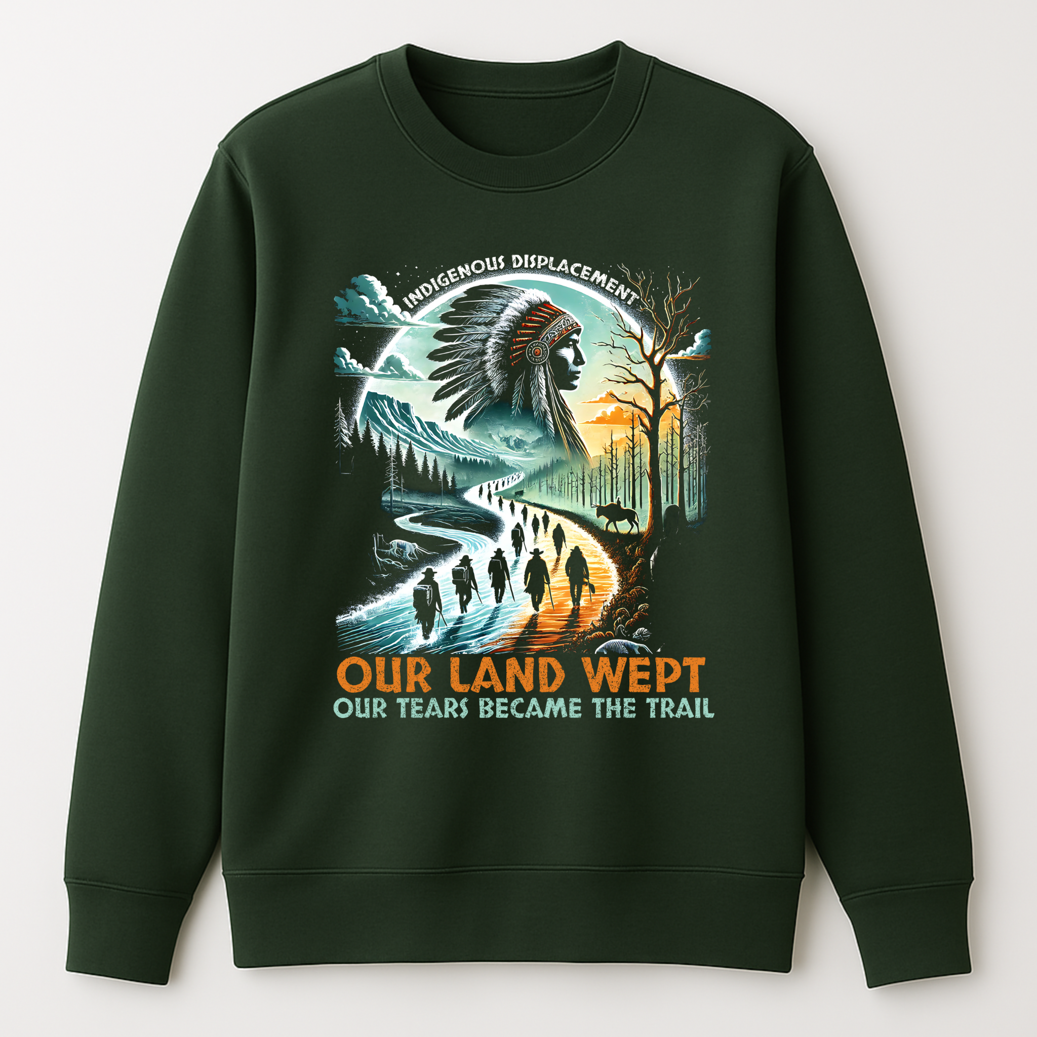 "Hiawatha" | Trail Of Tears | Crewneck Sweatshirt