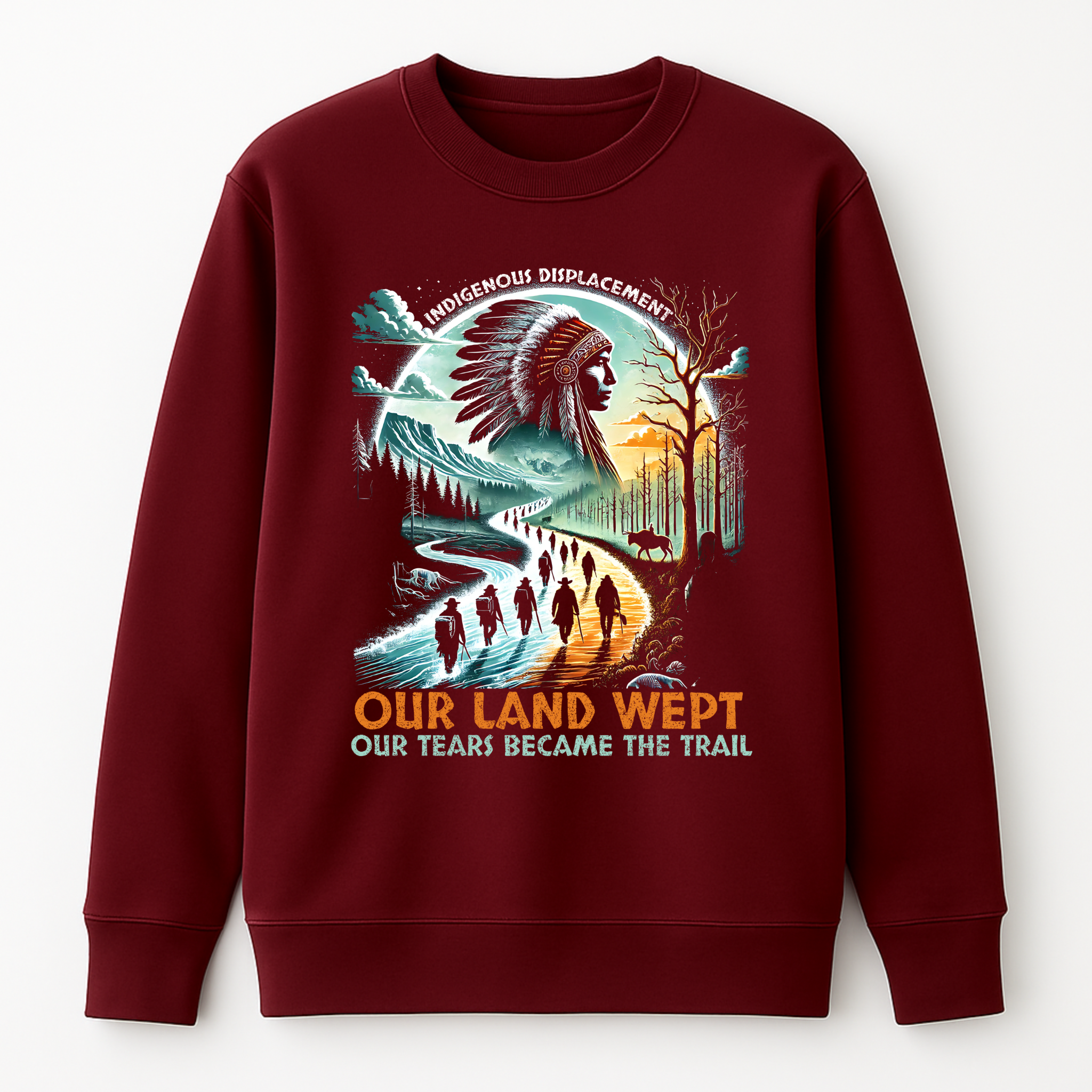 "Hiawatha" | Trail Of Tears | Crewneck Sweatshirt