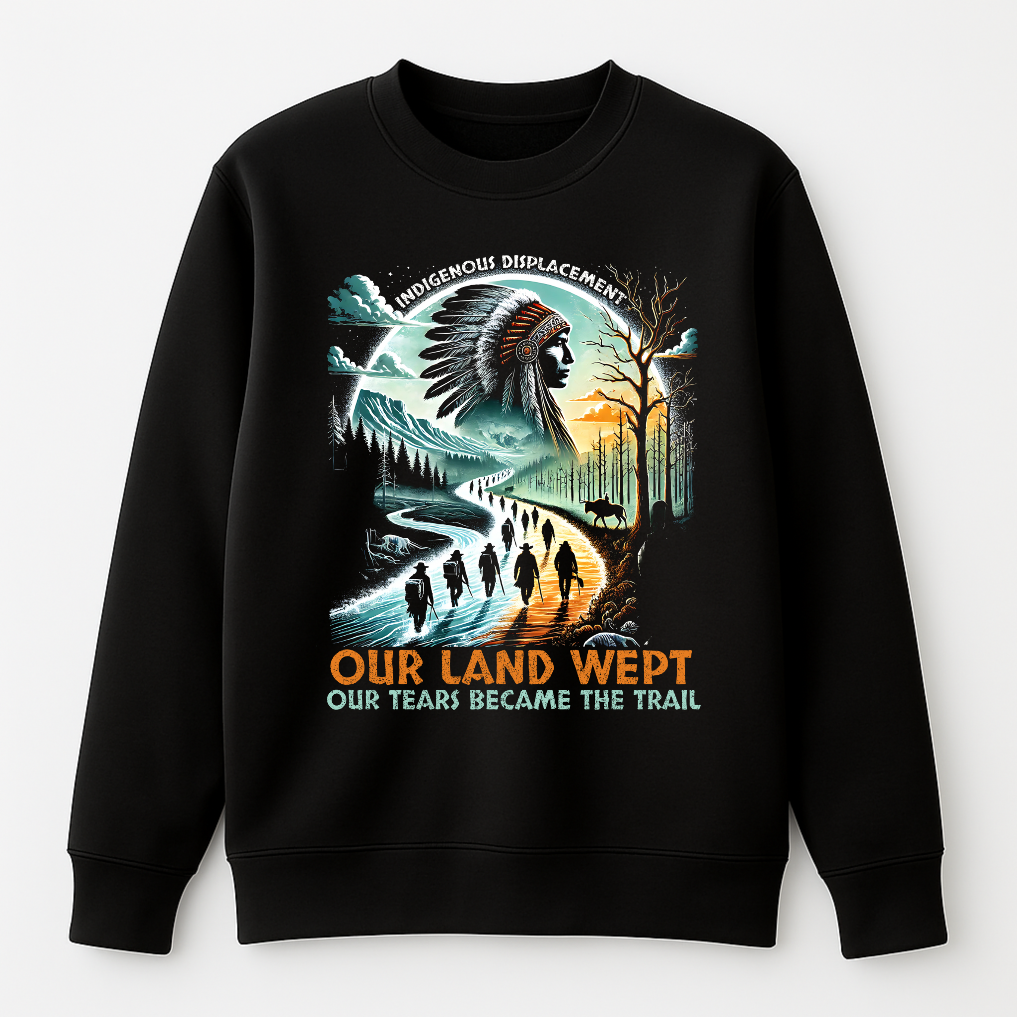 "Hiawatha" | Trail Of Tears | Crewneck Sweatshirt
