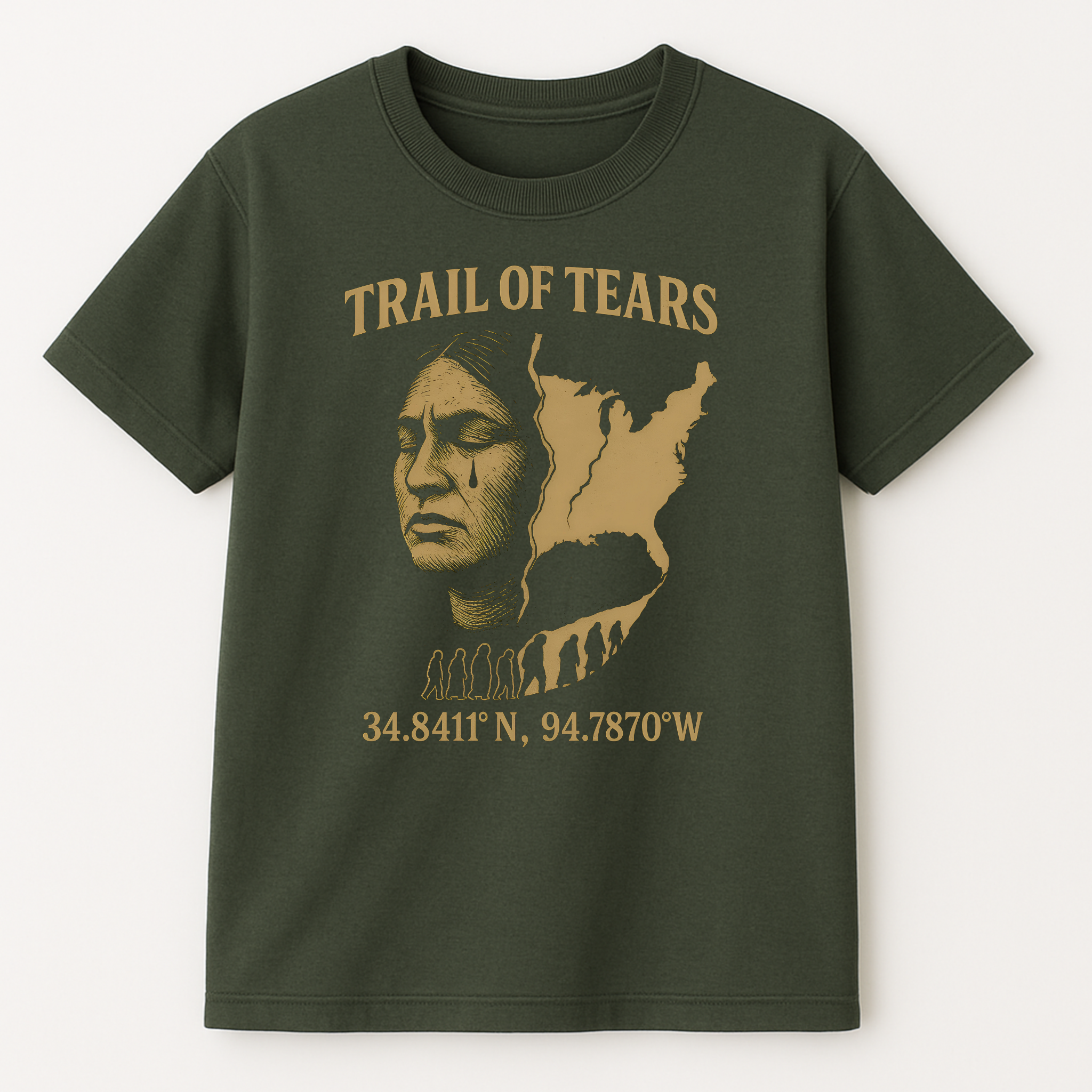 "Sundaraq" | Trail Of Tears | Unisex Tee