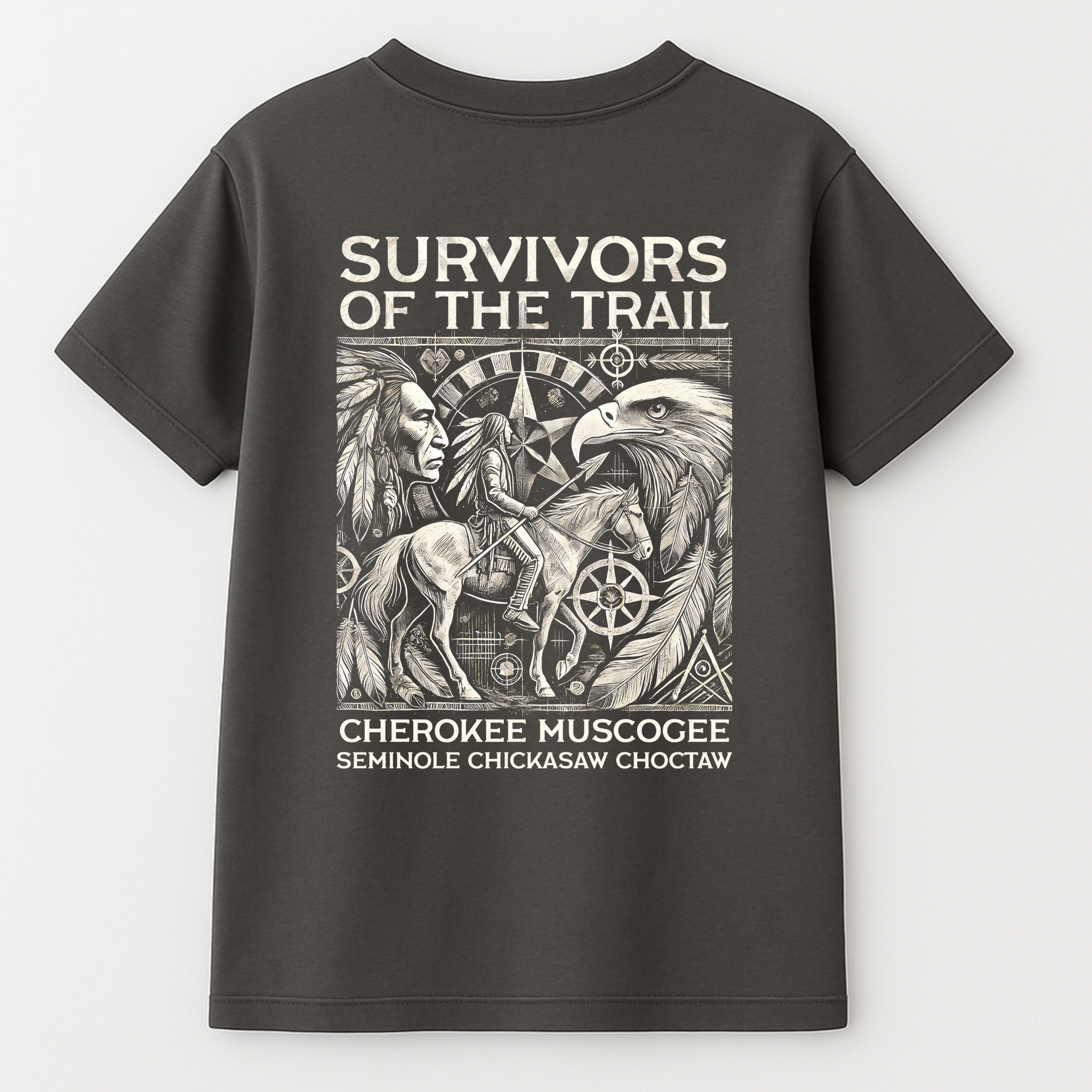 "Chayton" | Trail Of Tears | Unisex Tee | Back
