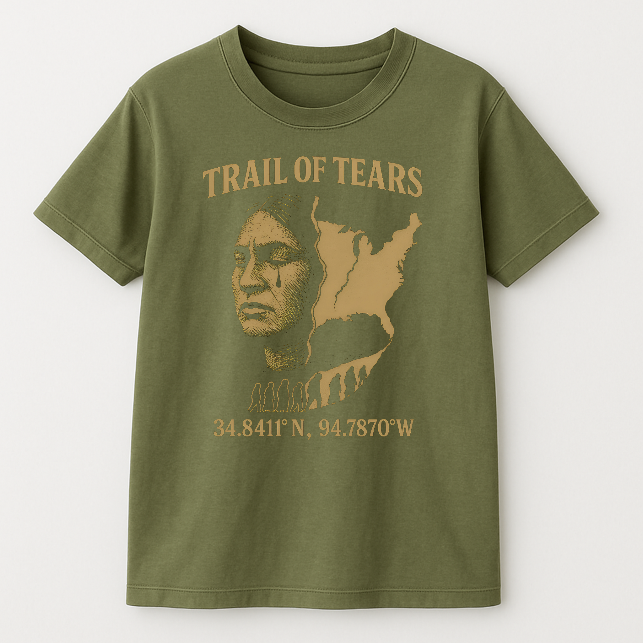 "Sundaraq" | Trail Of Tears | Unisex Tee