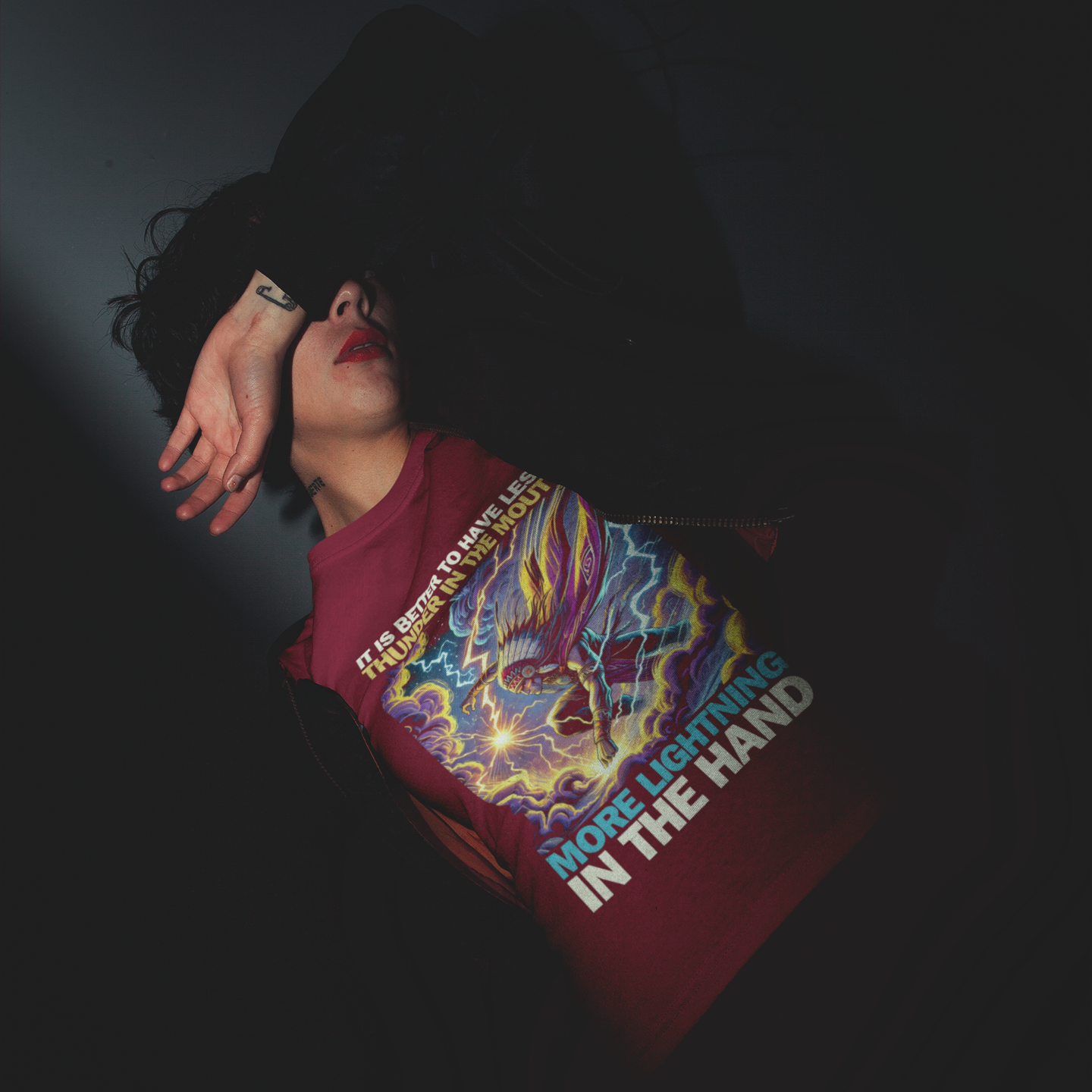 "Makya" | Lightning | Unisex Tee