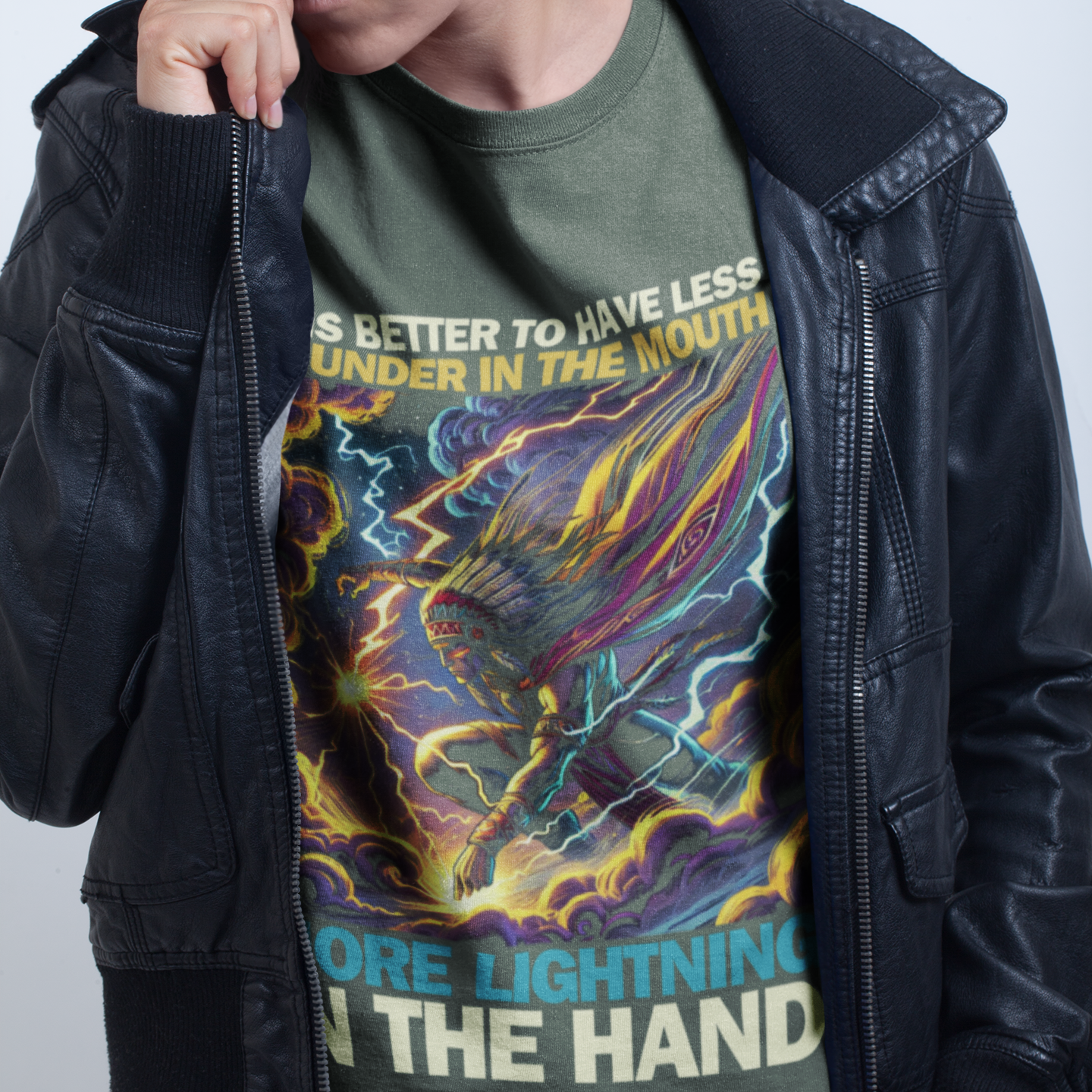 "Makya" | Lightning | Unisex Tee
