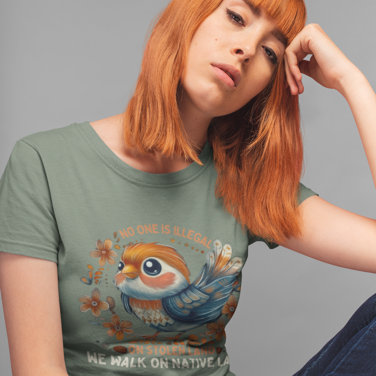 "Nyah" | Quetzal | Unisex Tee