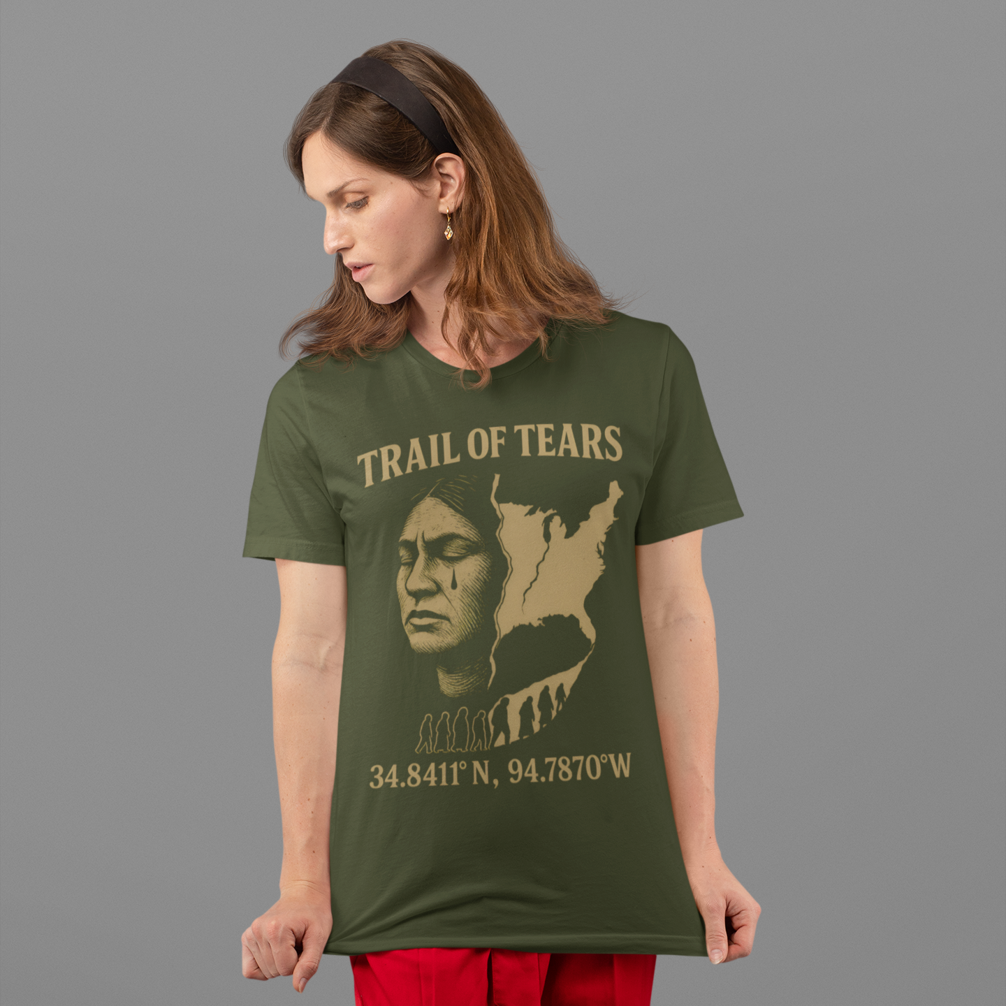 "Sundaraq" | Trail Of Tears | Unisex Tee