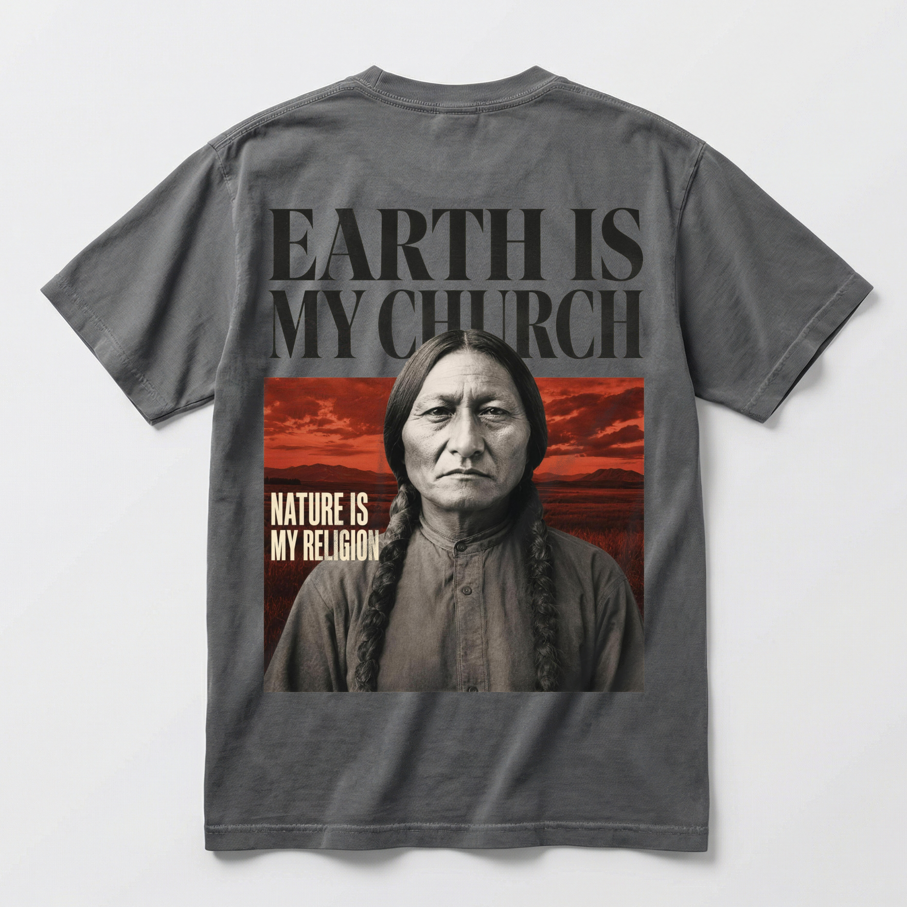 Earth Is My Church — Prairie — Heritage Tee
