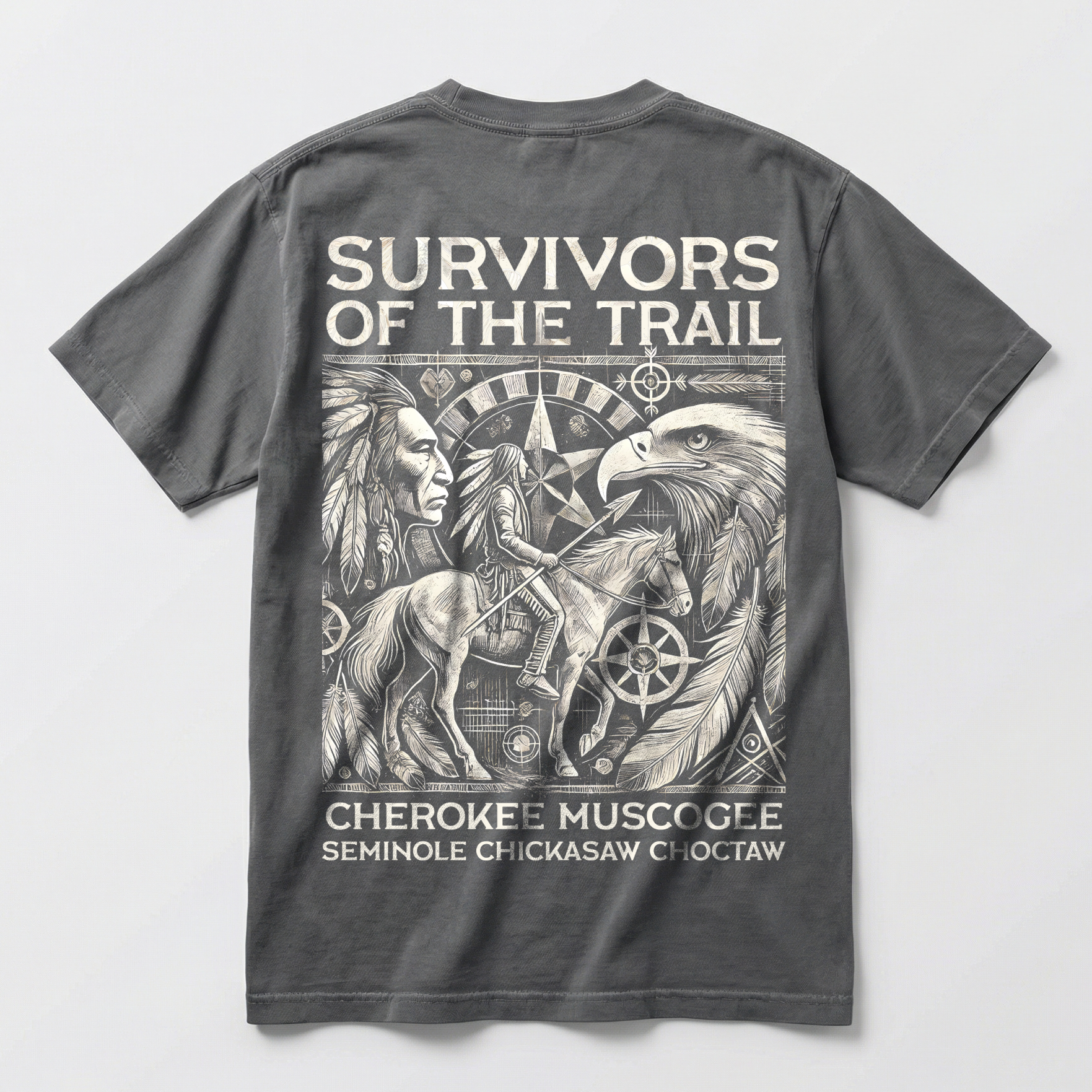 Chayton — Trail of Tears — Heritage Tee — Back