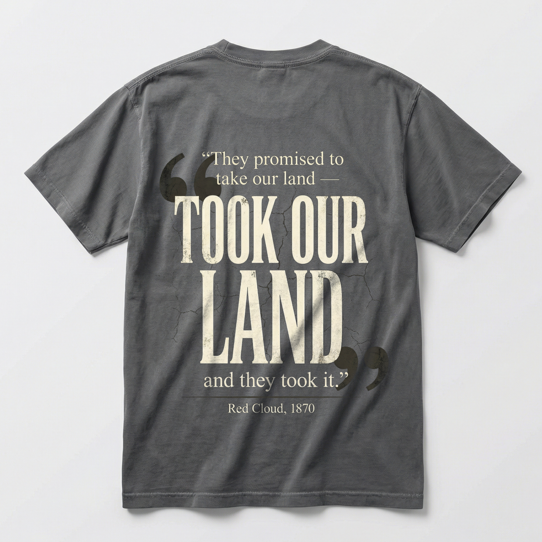 Red Cloud — Honor the Man — Double-sided T-shirt