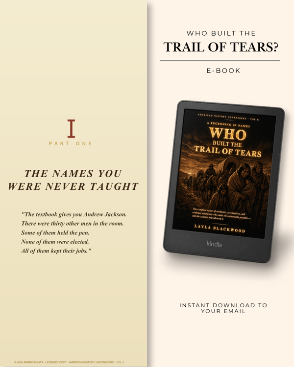 Who BUILT The Trail of Tears? - E-book — Layla Blackwood