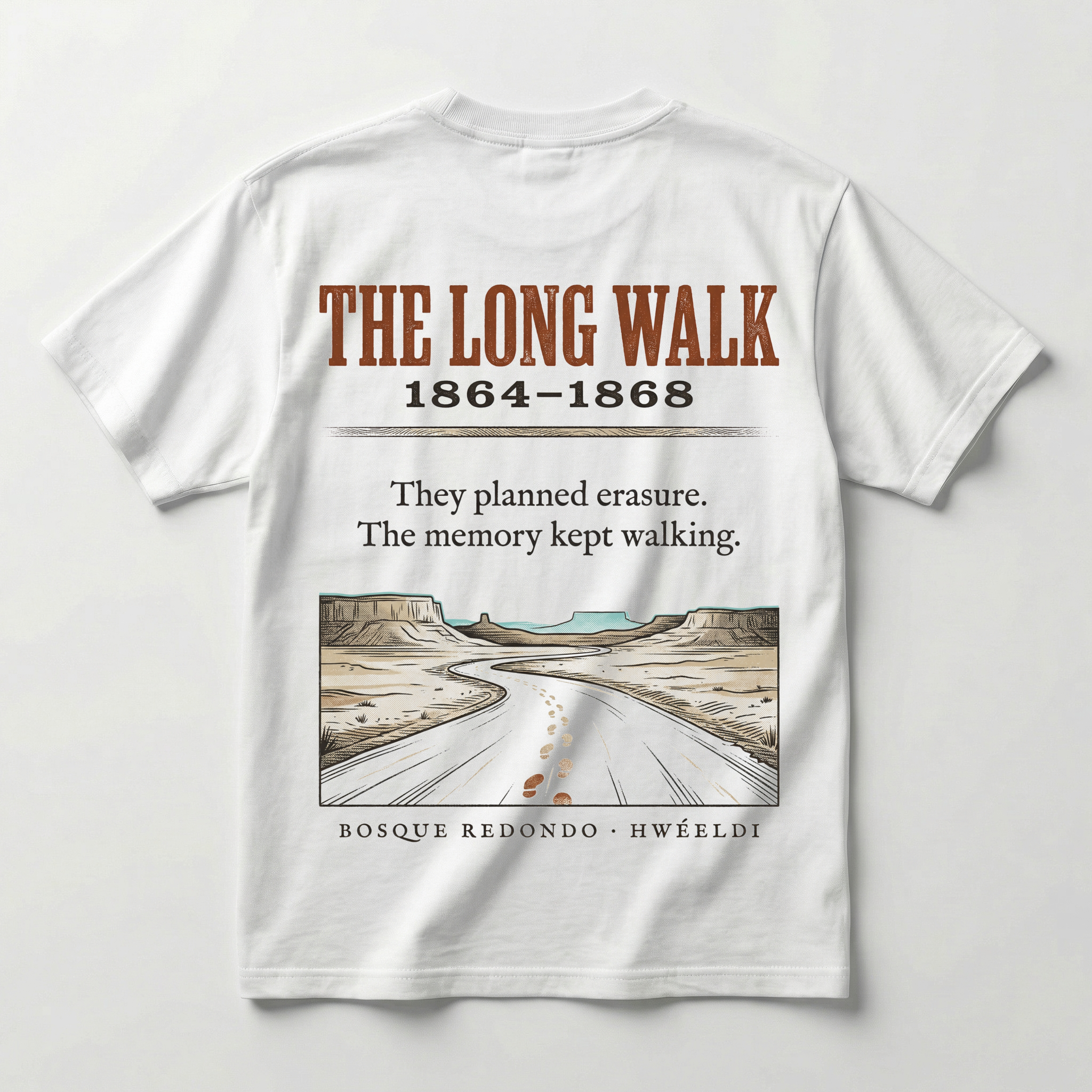 Vashoka — The Long Walk — Double-sided T-shirt