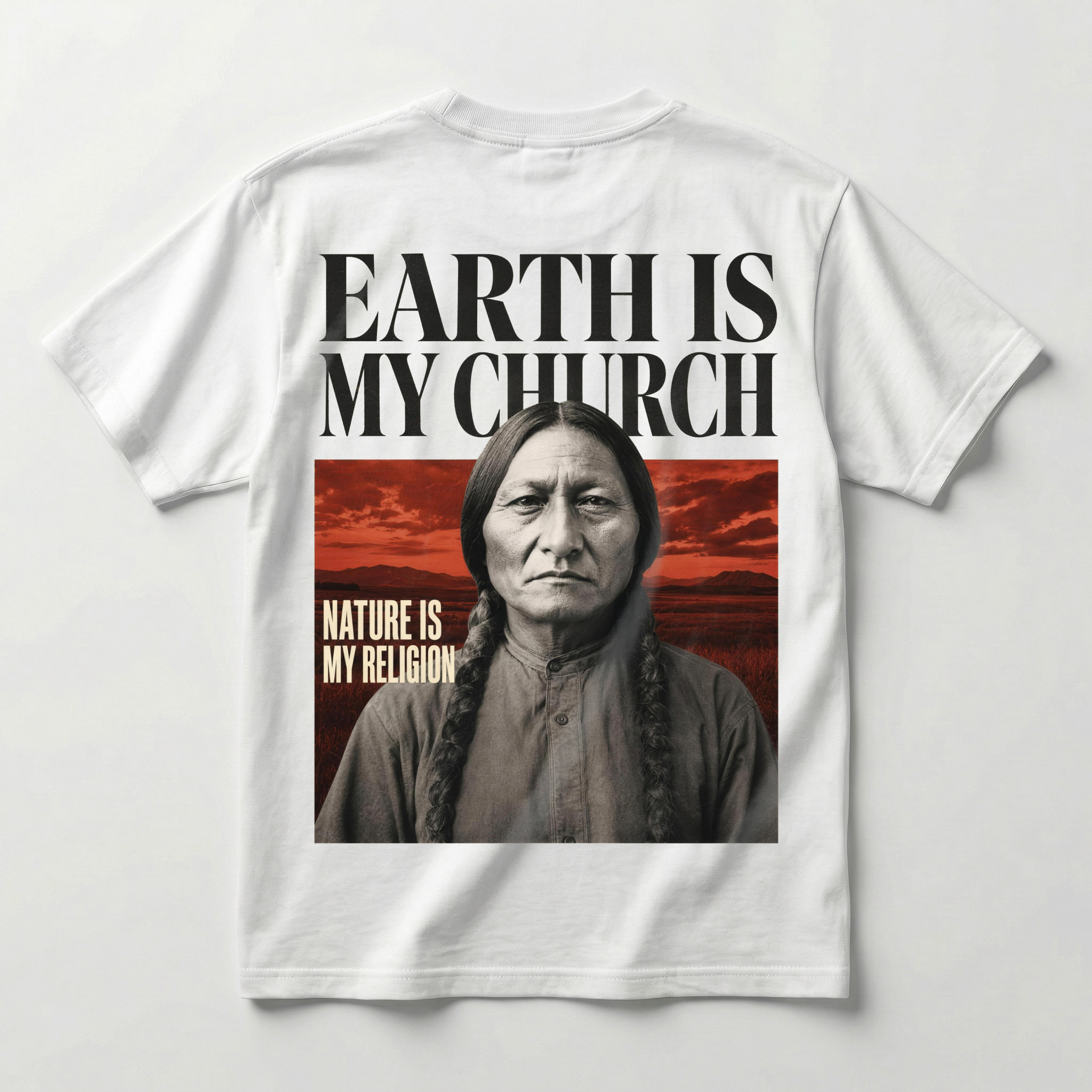 Earth Is My Church — Prairie — Heritage Tee