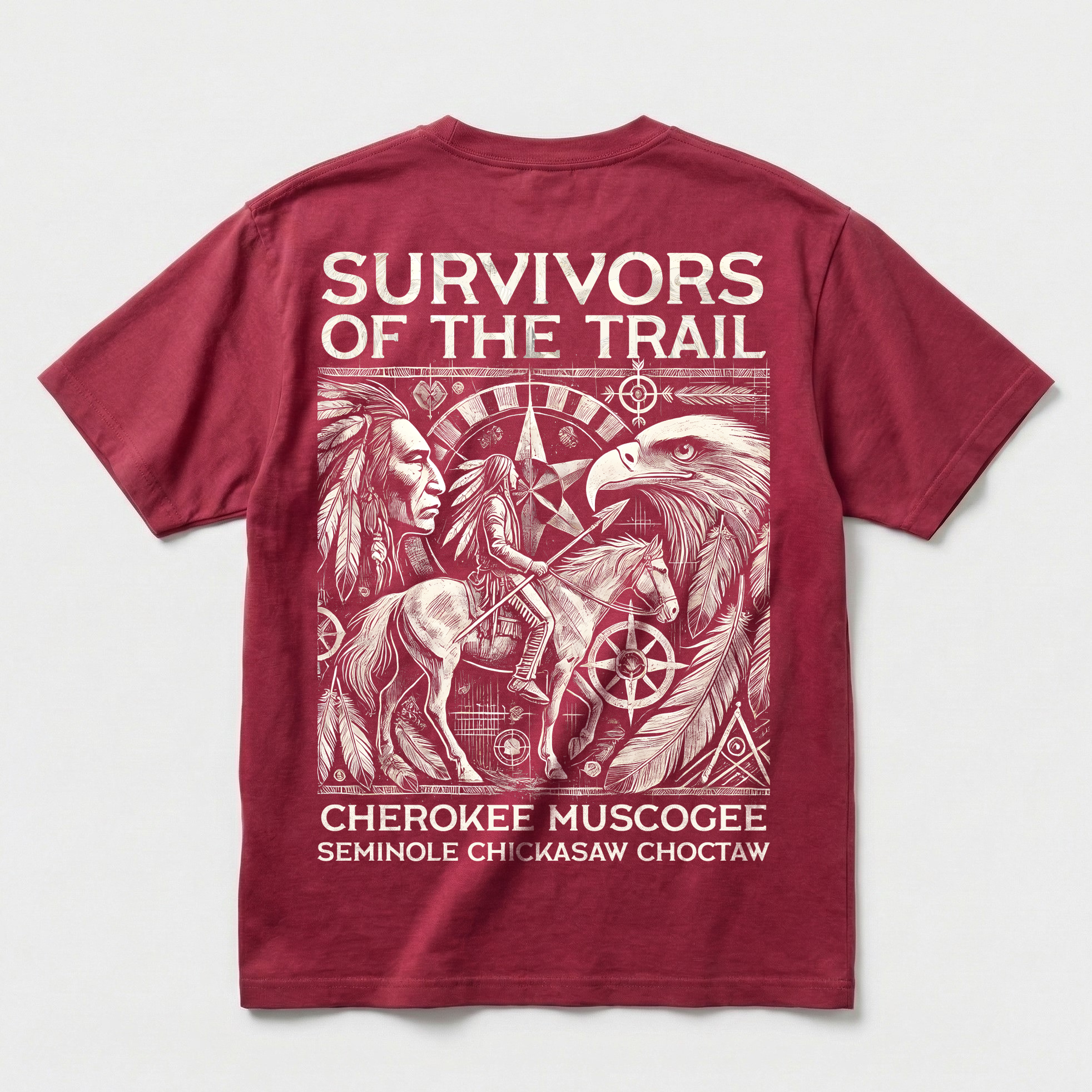 Chayton — Trail of Tears — Heritage Tee — Back