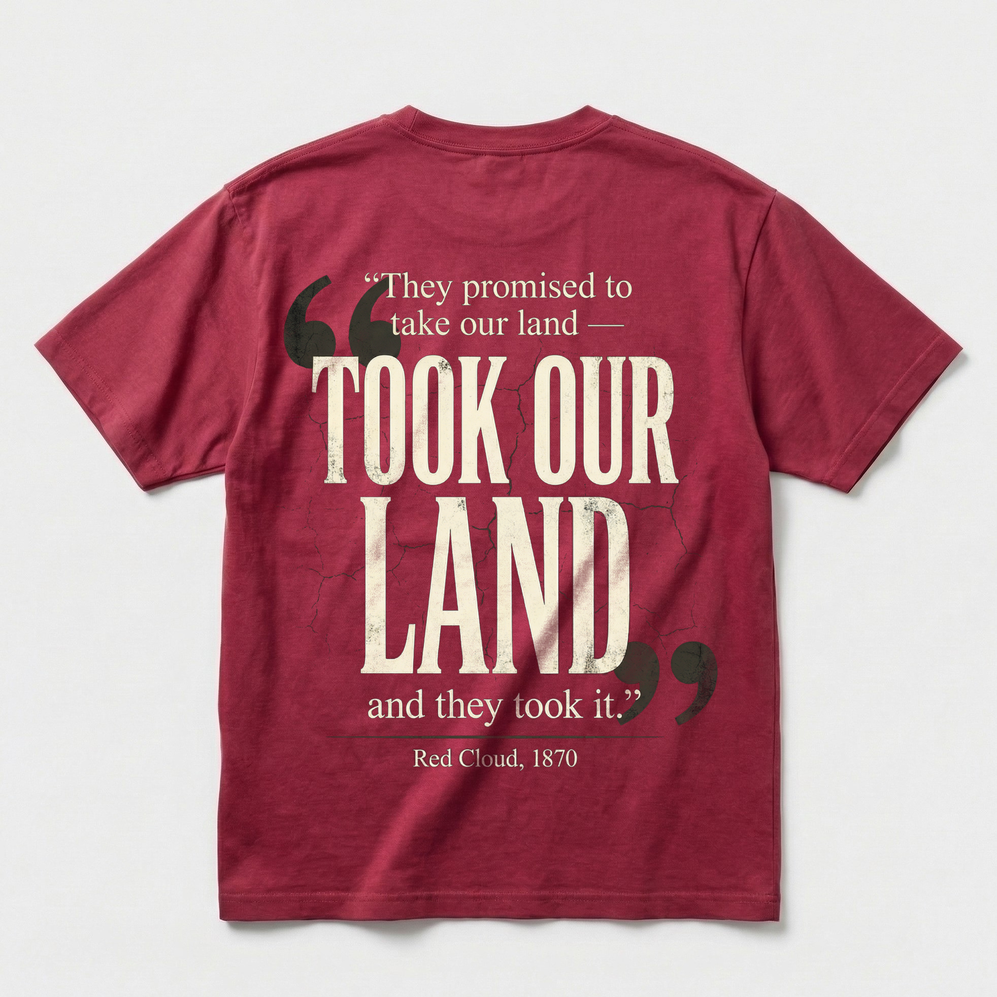 Red Cloud — Honor the Man — Double-sided T-shirt