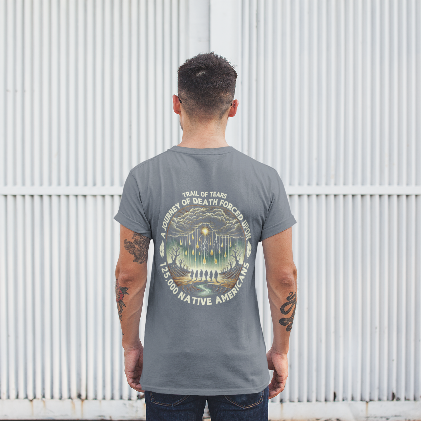 "Kiona" | Trail Of Tears | Unisex Tee | Back