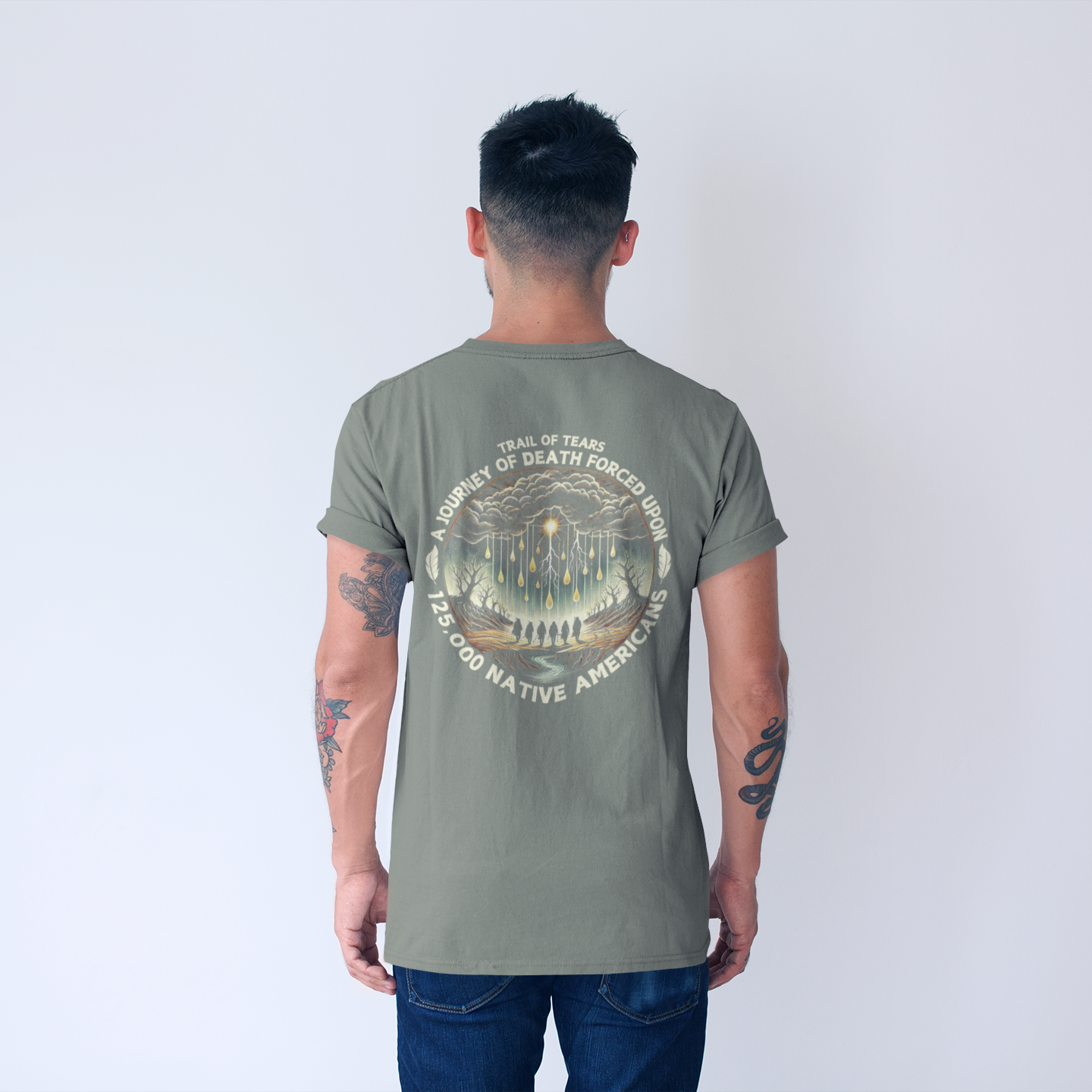 "Kiona" | Trail Of Tears | Unisex Tee | Back
