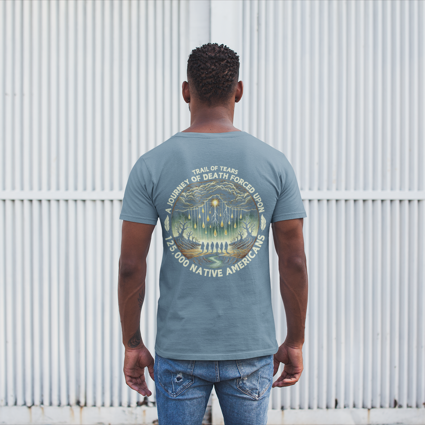 "Kiona" | Trail Of Tears | Unisex Tee | Back