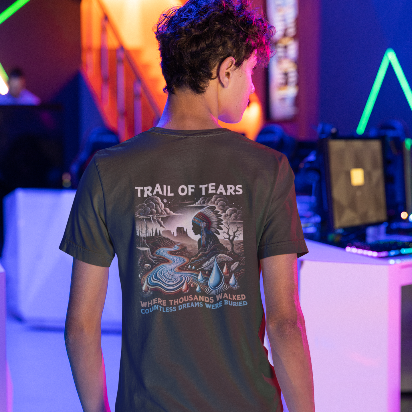 "Elu" | Trail Of Tears | Unisex Tee | Back