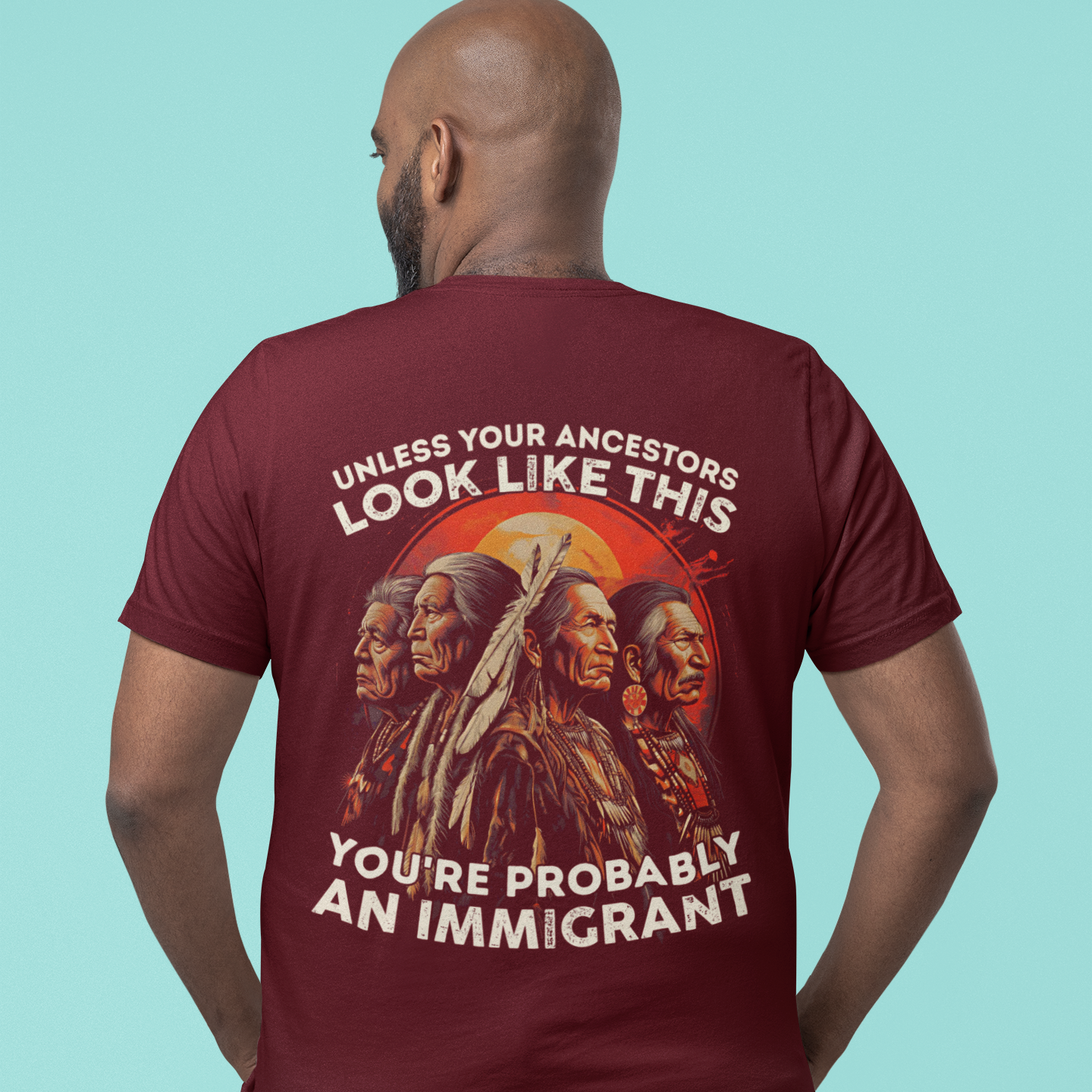 "Angeni" | Trail Of Tears | Unisex Tee | Back