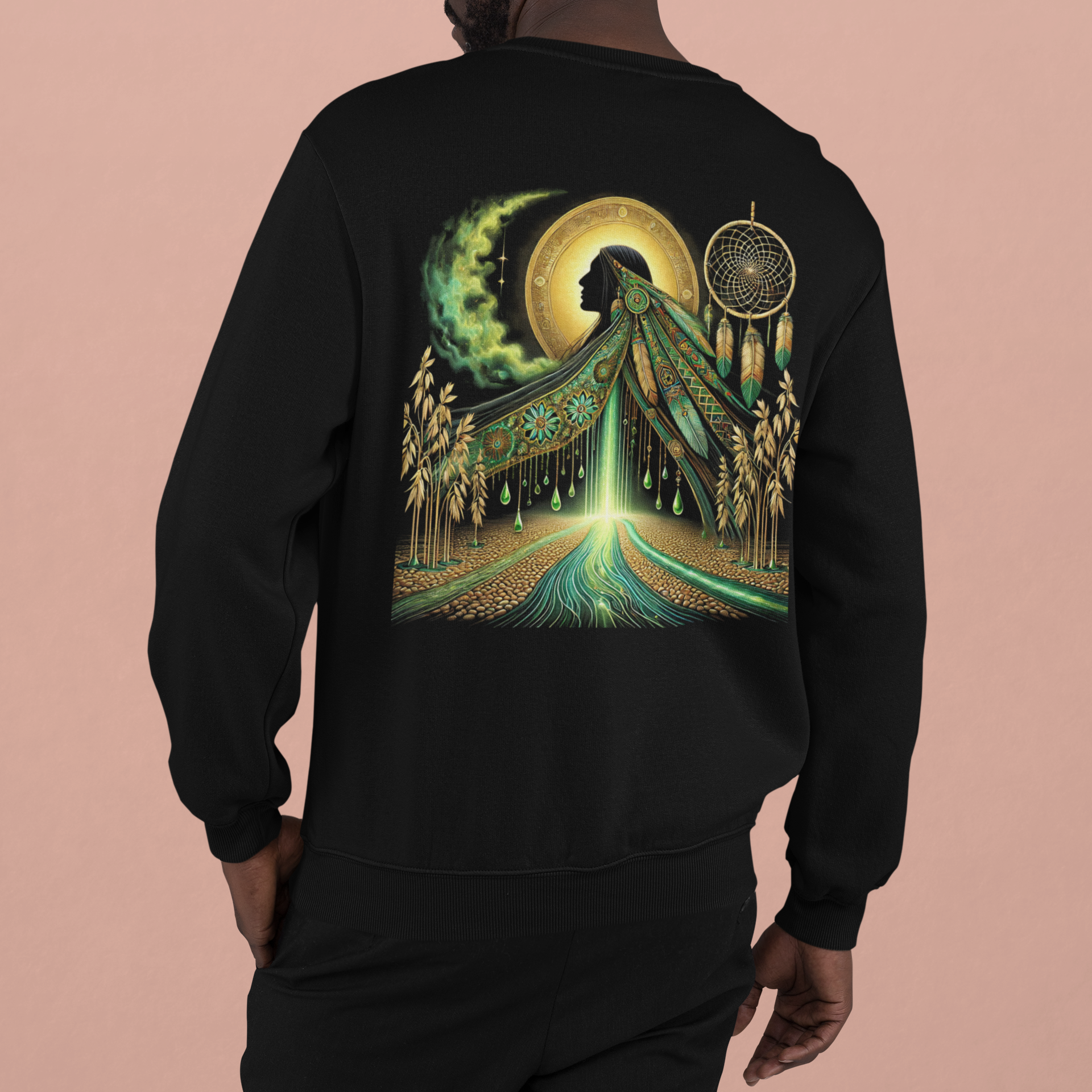 "Kimama" | Trail Of Tears | Crewneck Sweatshirt | Back