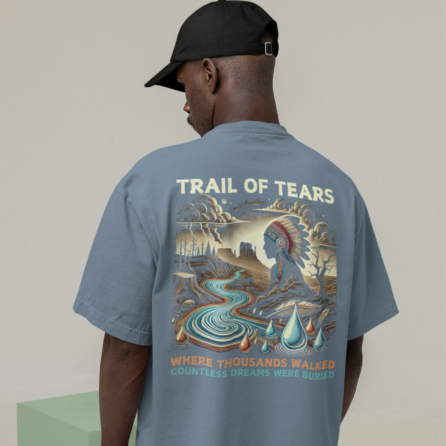 "Elu" | Trail Of Tears | Unisex Tee | Back