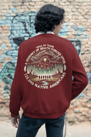 "Kiona" | Trail Of Tears | Crewneck Sweatshirt | Back