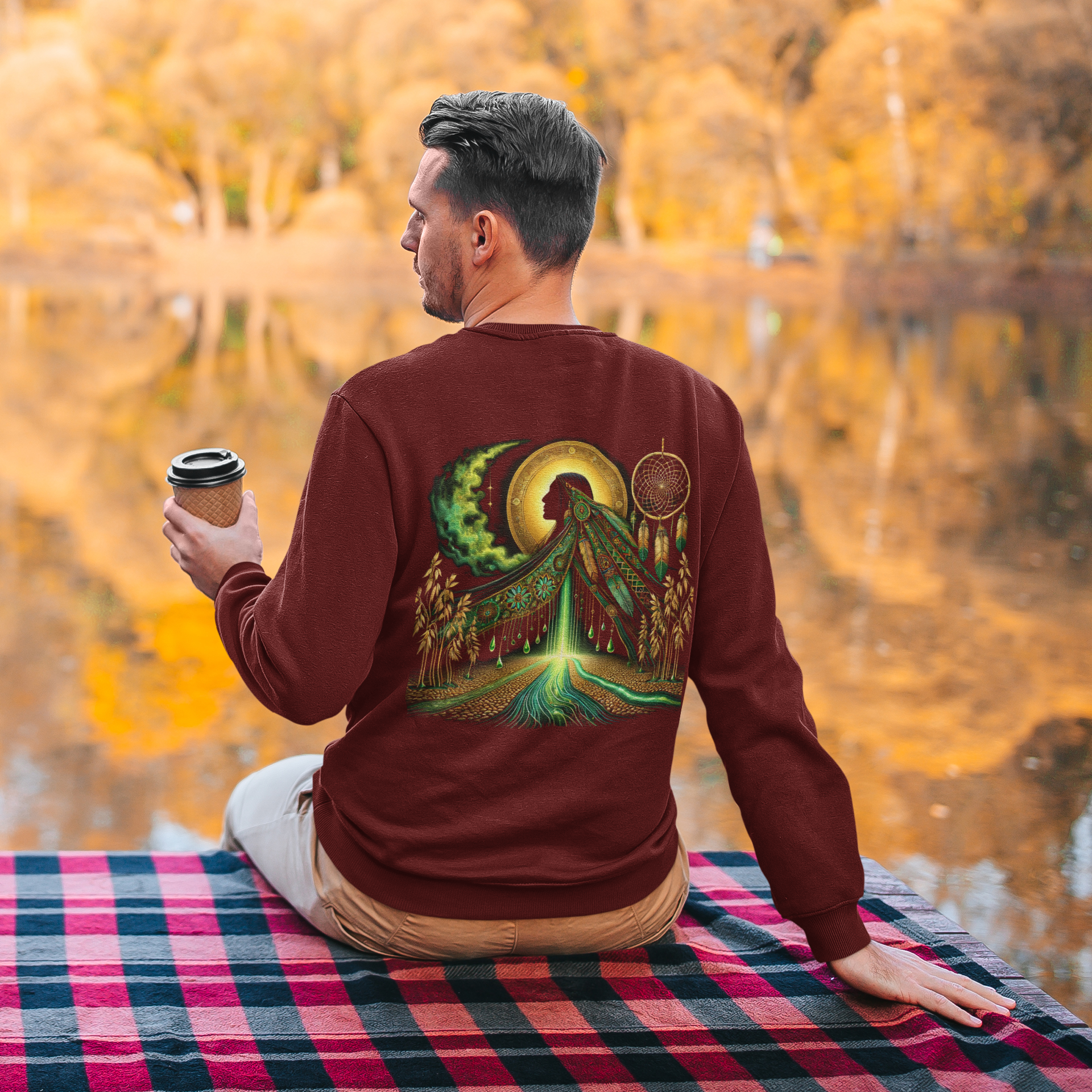 "Kimama" | Trail Of Tears | Crewneck Sweatshirt | Back