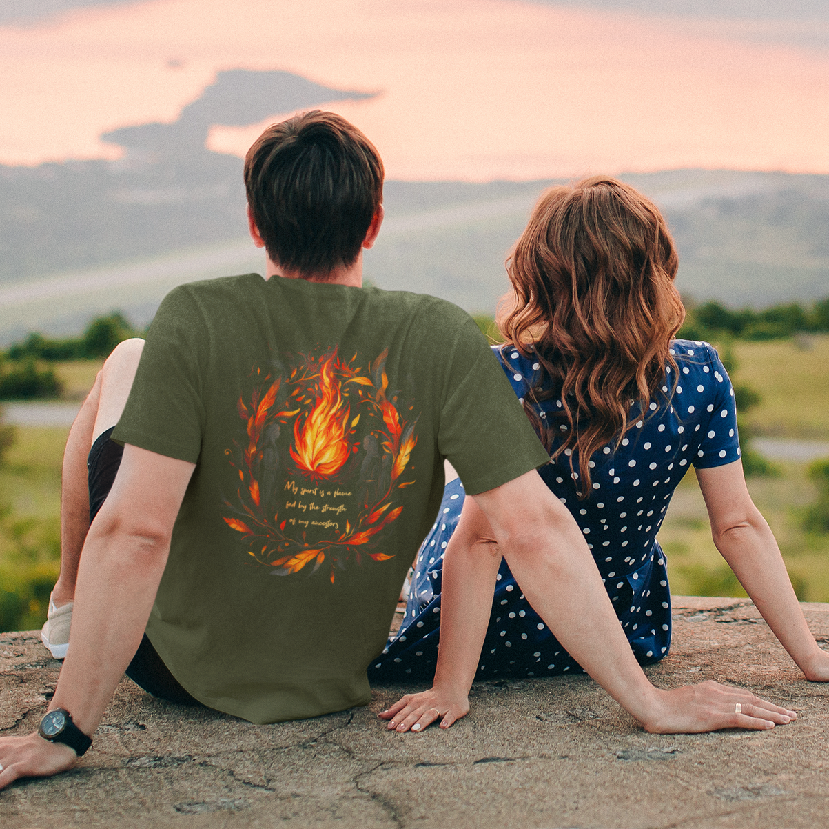 "Adsila" | Trail Of Tears | Unisex Tee | Back
