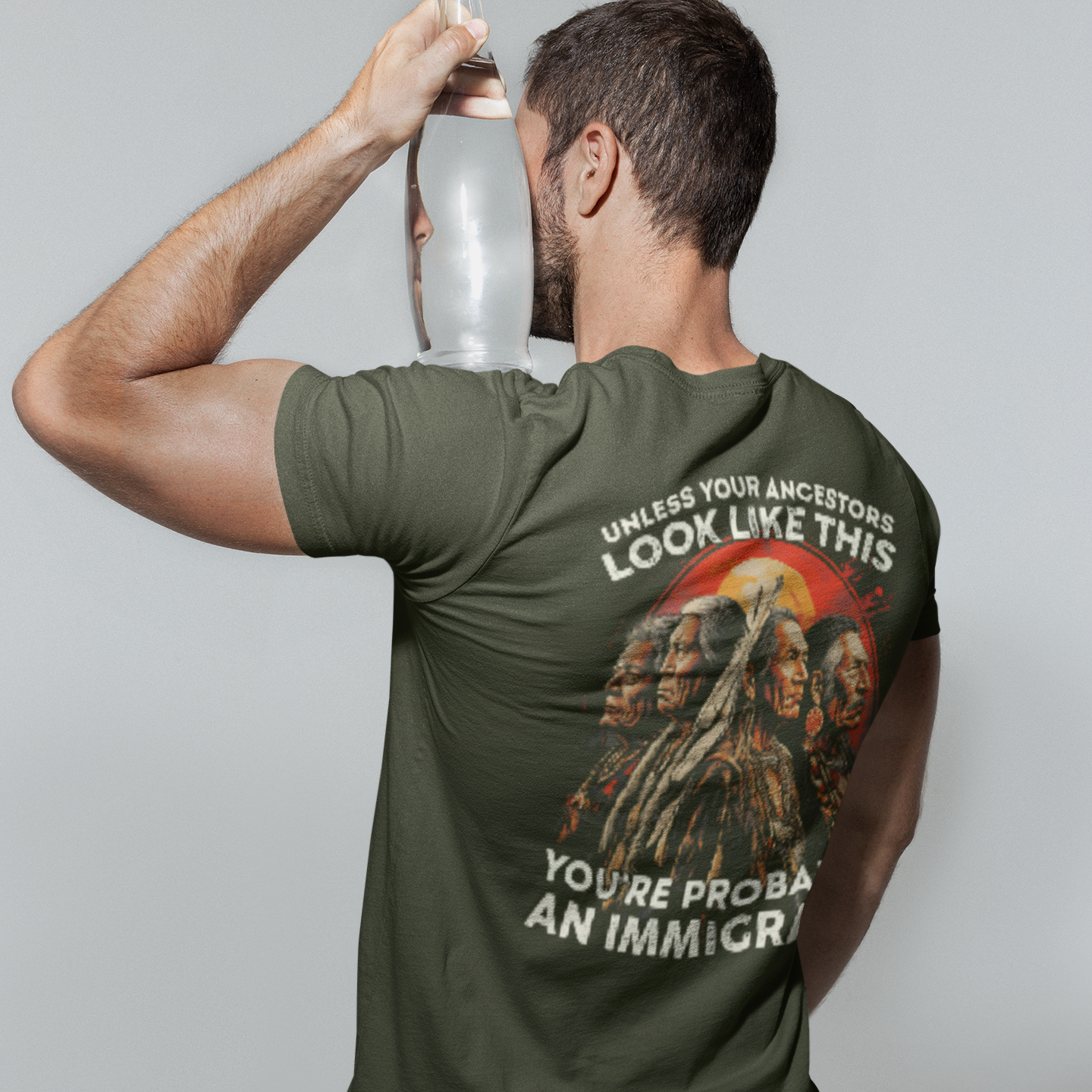 "Angeni" | Trail Of Tears | Unisex Tee | Back