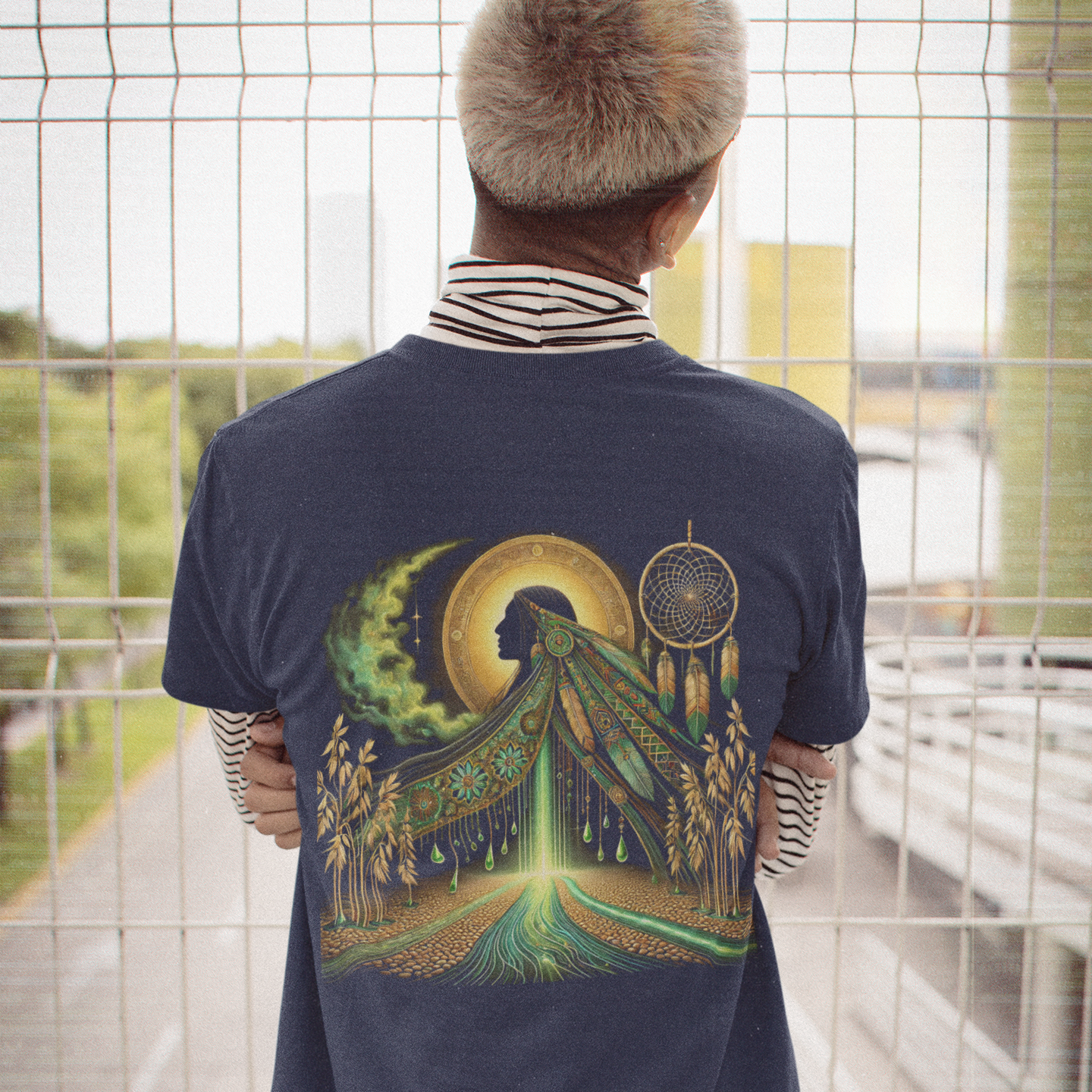"Kimama" | Trail Of Tears | Unisex Tee | Back