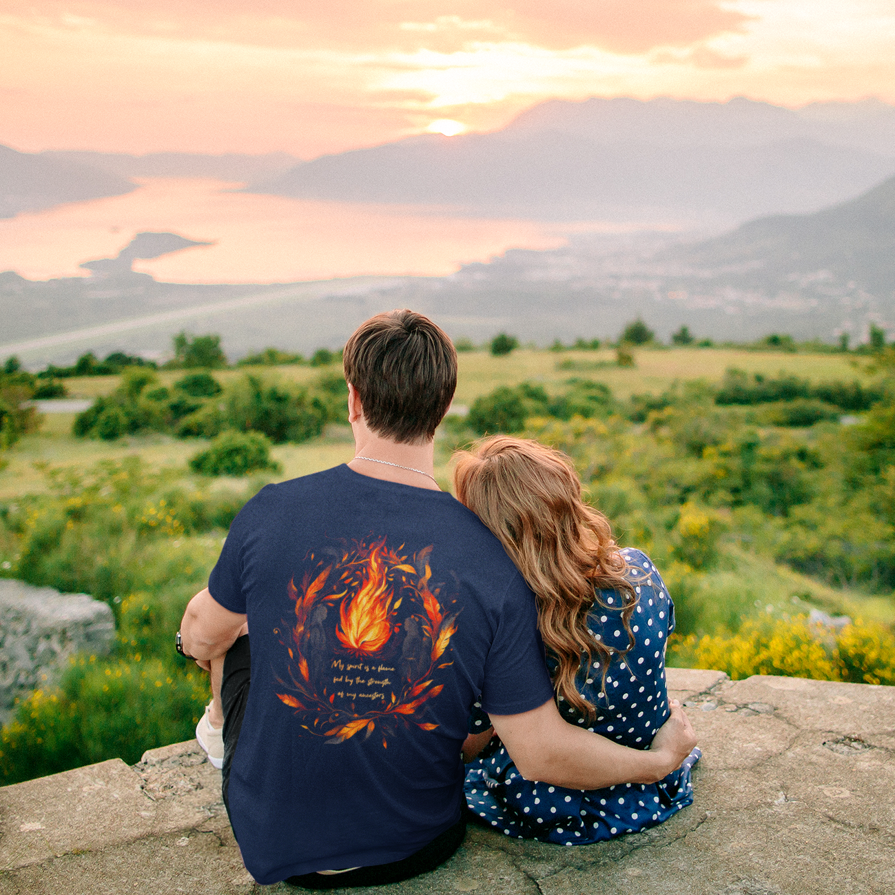 "Adsila" | Trail Of Tears | Unisex Tee | Back
