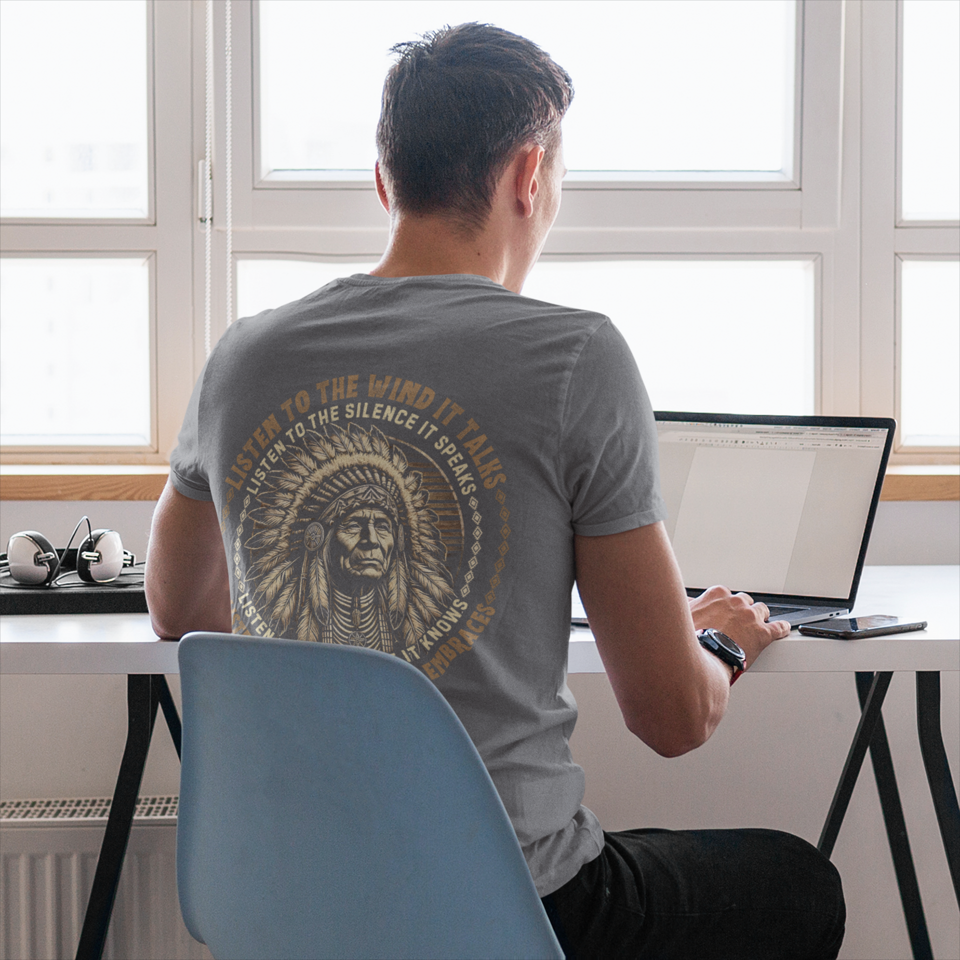 "Dyani" | Trail Of Tears | Unisex Tee | Back
