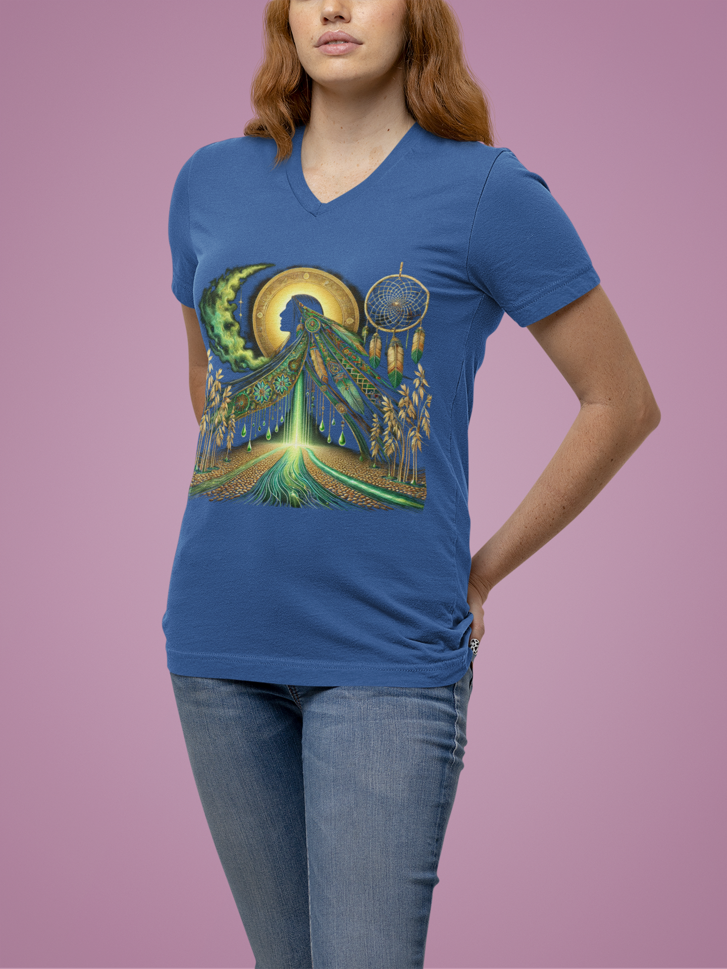 "Kimama" | Trail Of Tears | V-neck Tee