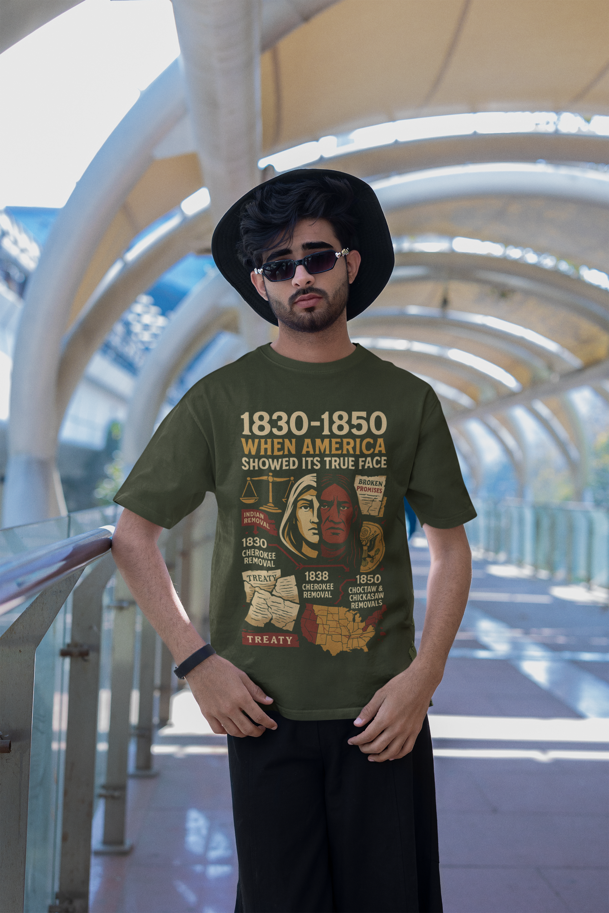 "Nokah" | Trail Of Tears | Unisex Tee