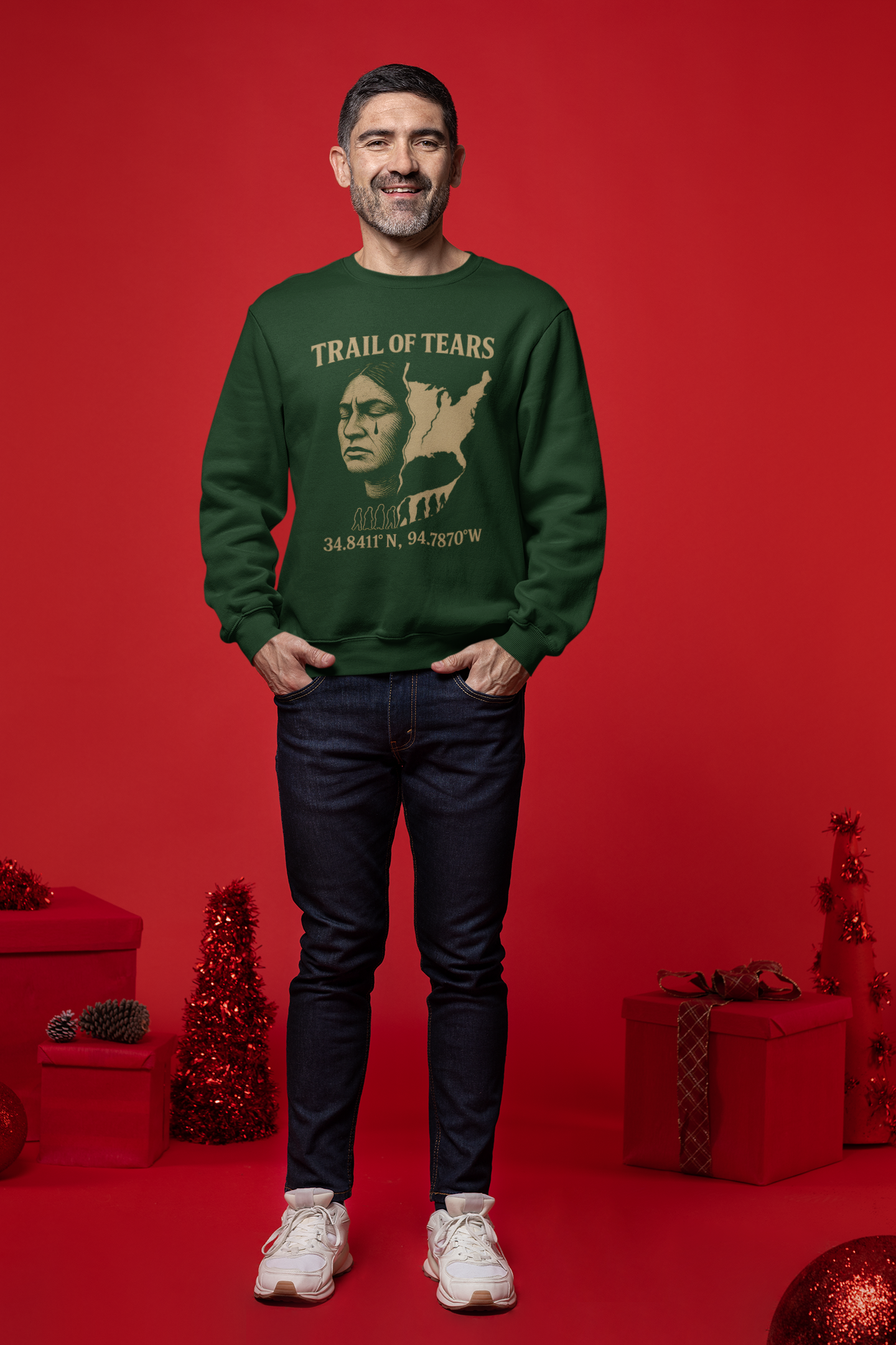 "Sundaraq" | Trail Of Tears | Crewneck Sweatshirt