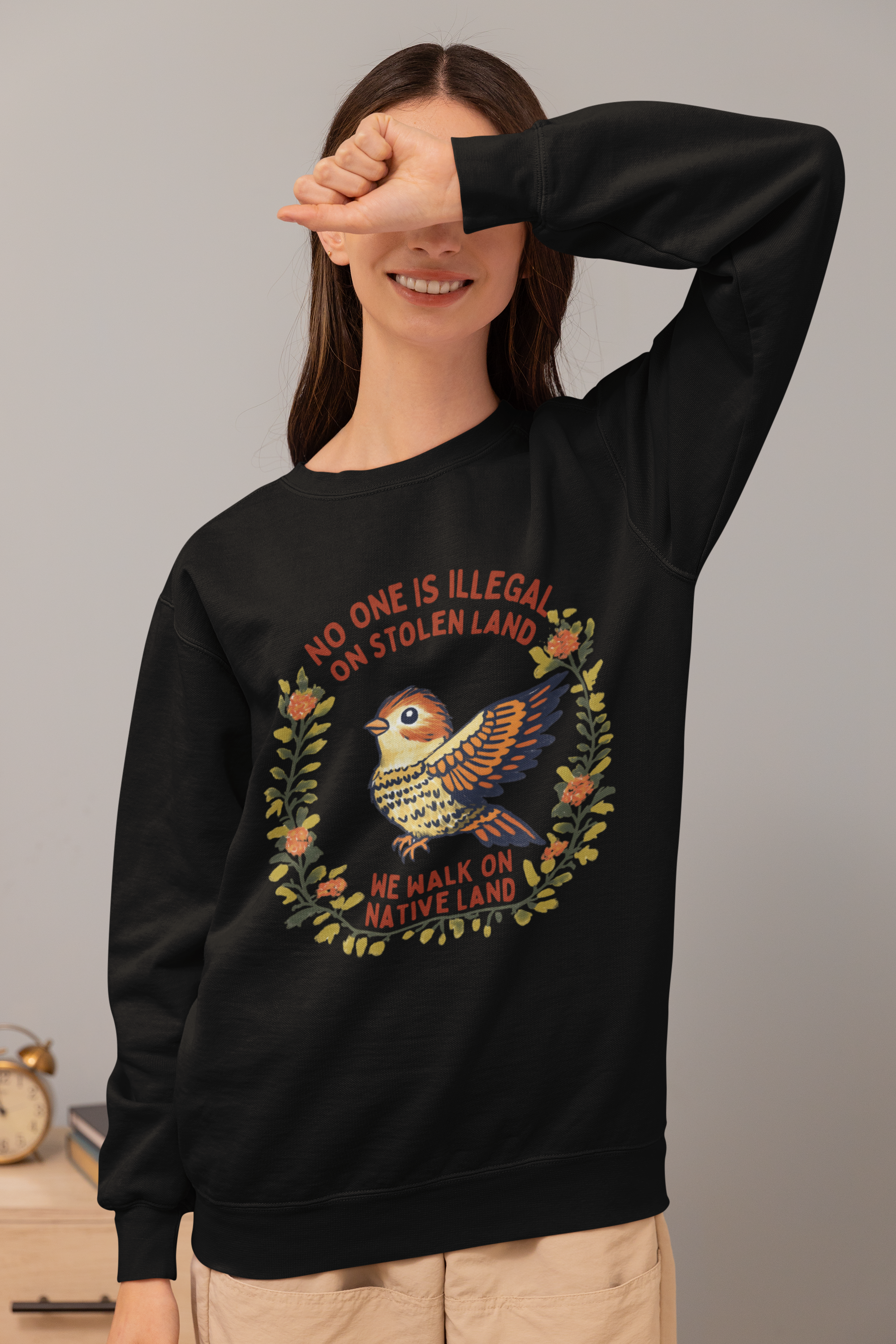"Pakuna" | Quetzal | Crewneck Sweatshirt
