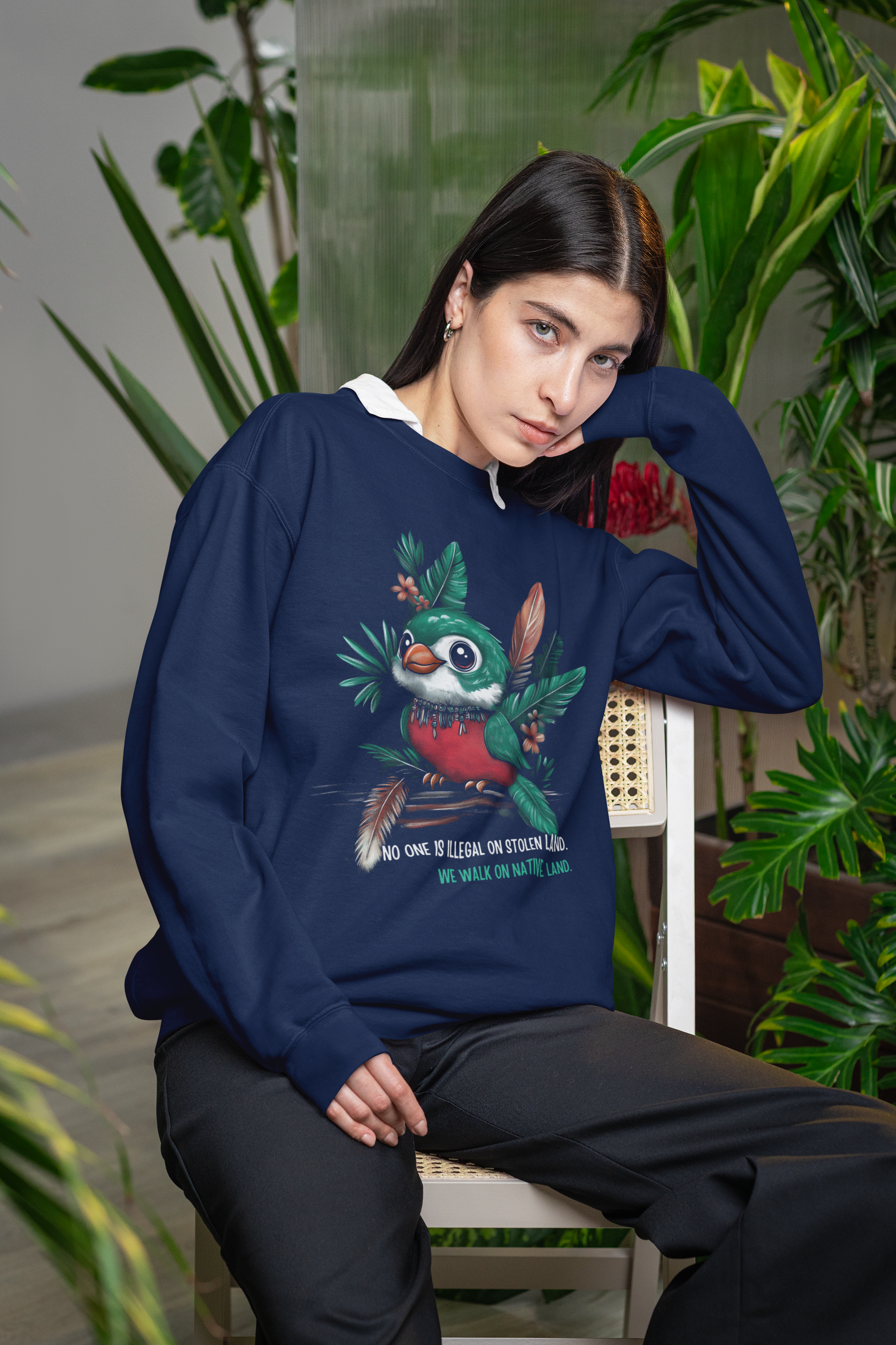 "Nayeli" | Quetzal | Crewneck Sweatshirt