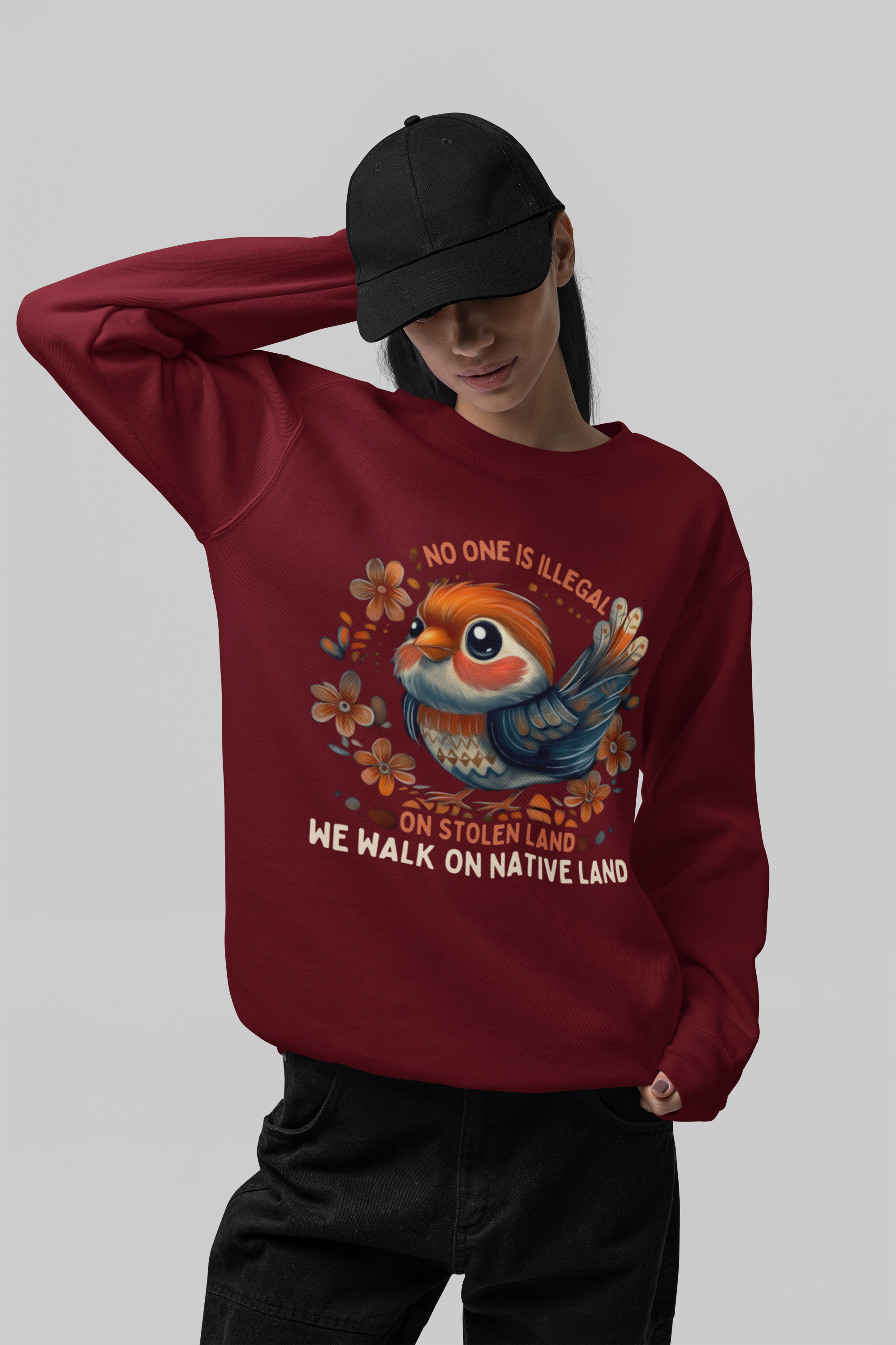 "Nyah" | Quetzal | Crewneck Sweatshirt