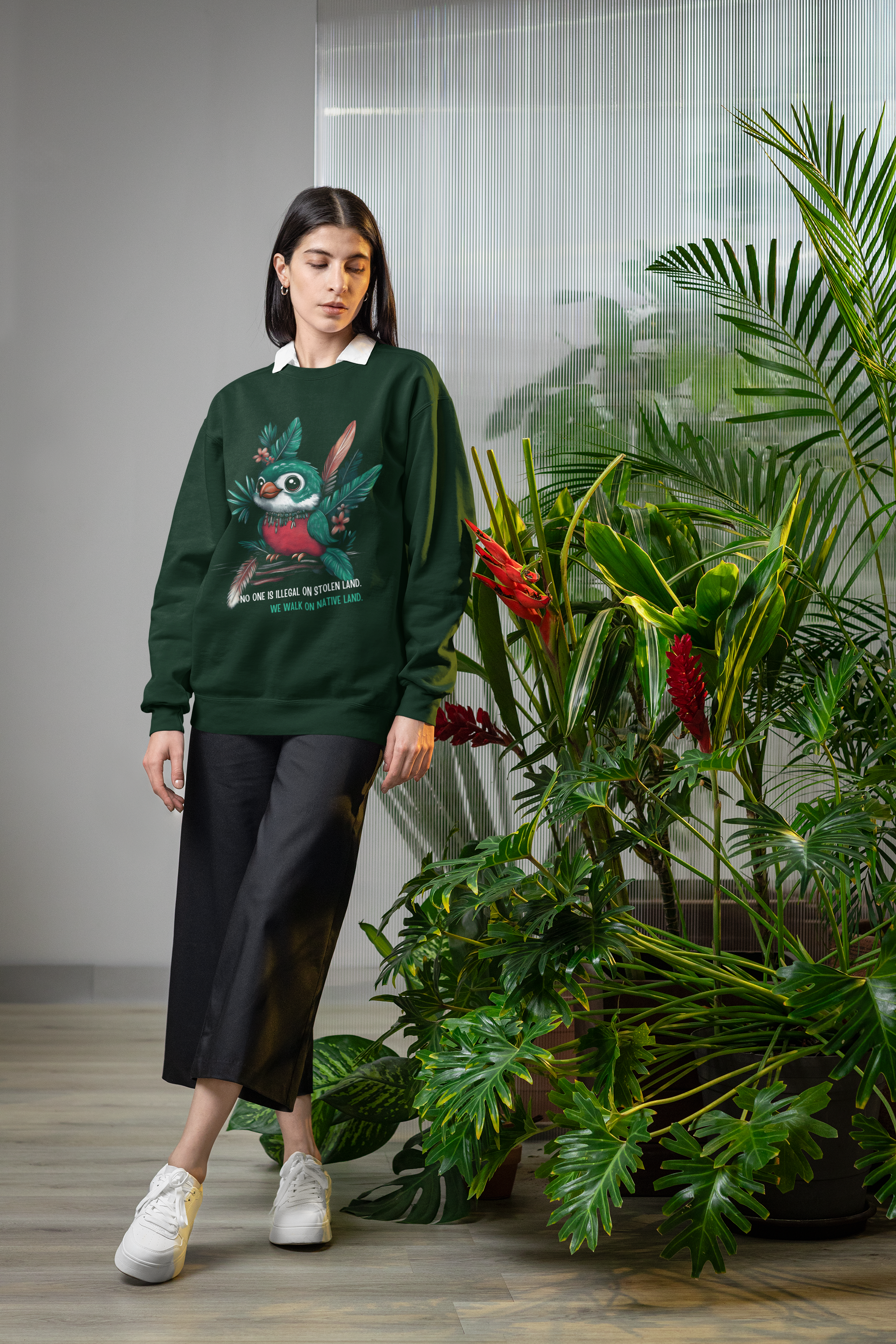 "Nayeli" | Quetzal | Crewneck Sweatshirt