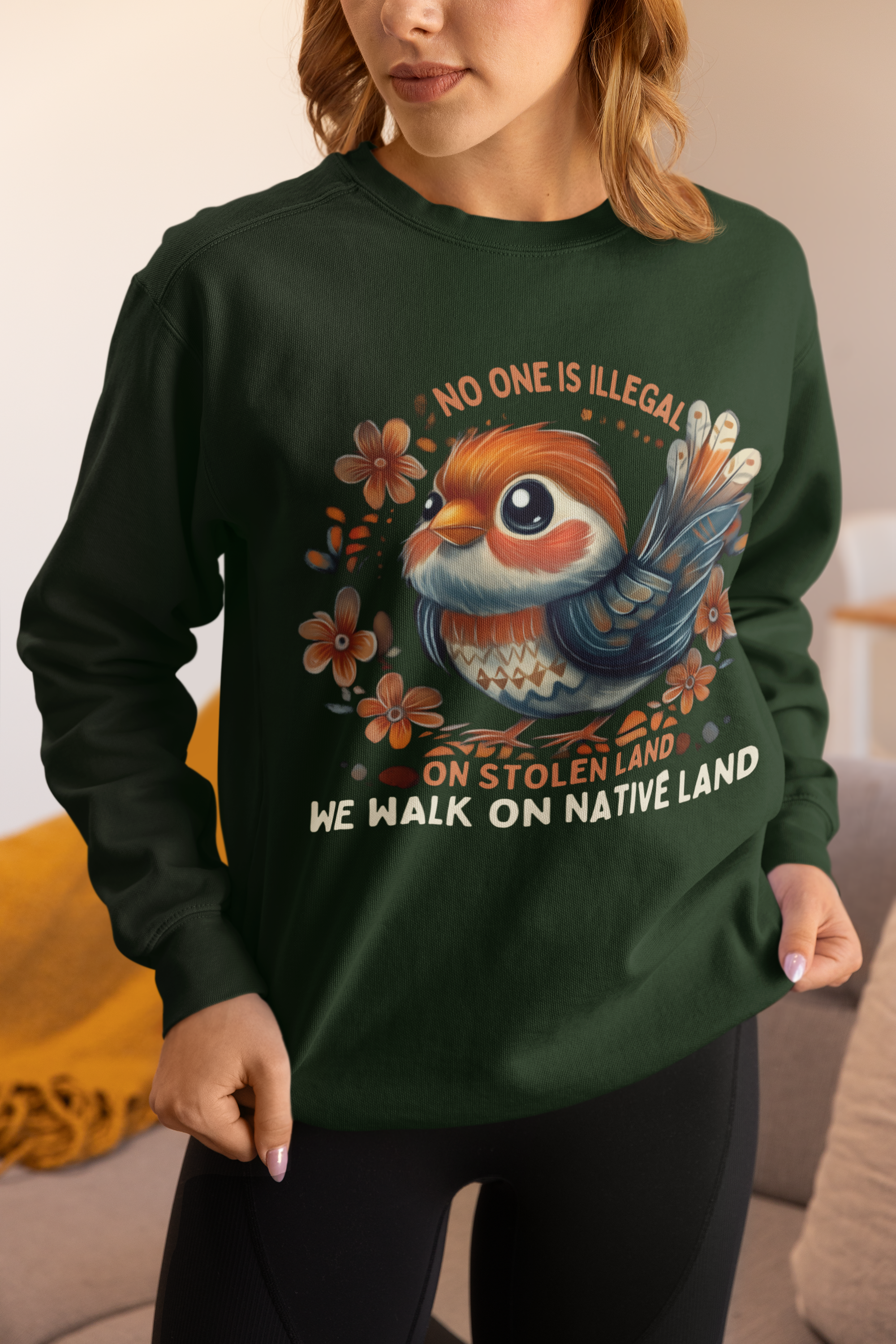"Nyah" | Quetzal | Crewneck Sweatshirt
