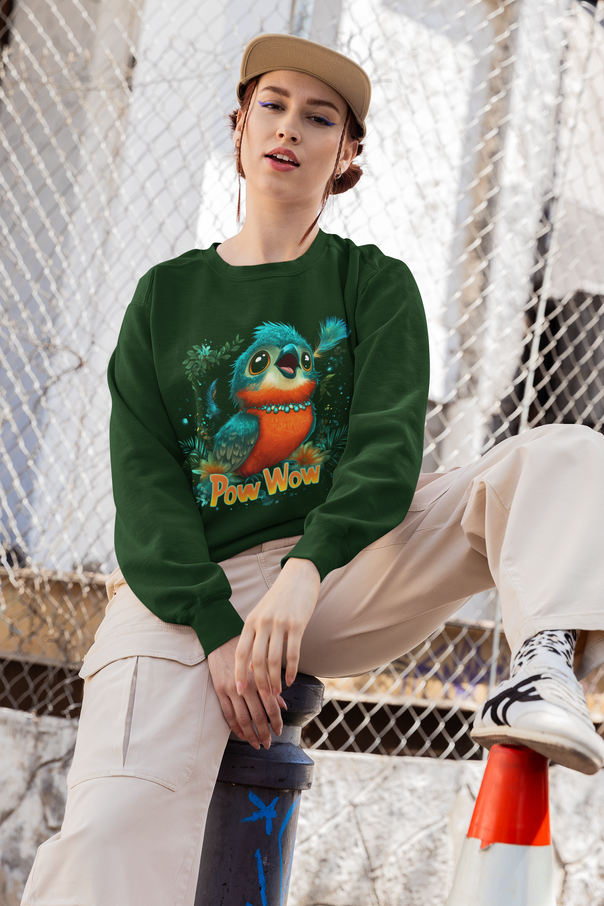 "Sihu" | Pow Wow | Crewneck Sweatshirt