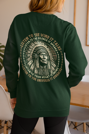 "Dyani" | Trail Of Tears | Crewneck Sweatshirt | Back
