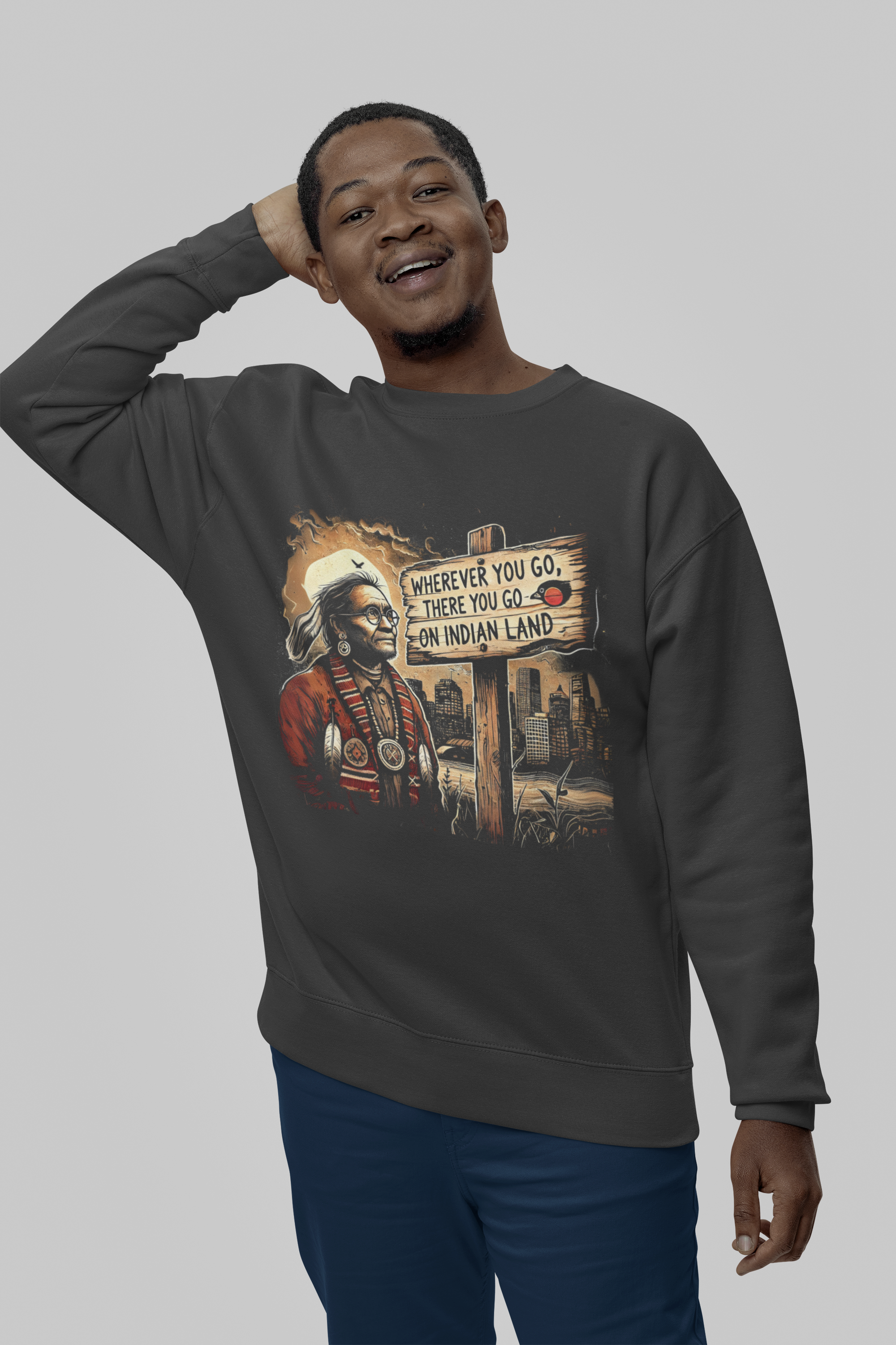 "Cochise" | Native Land | Crewneck Sweatshirt