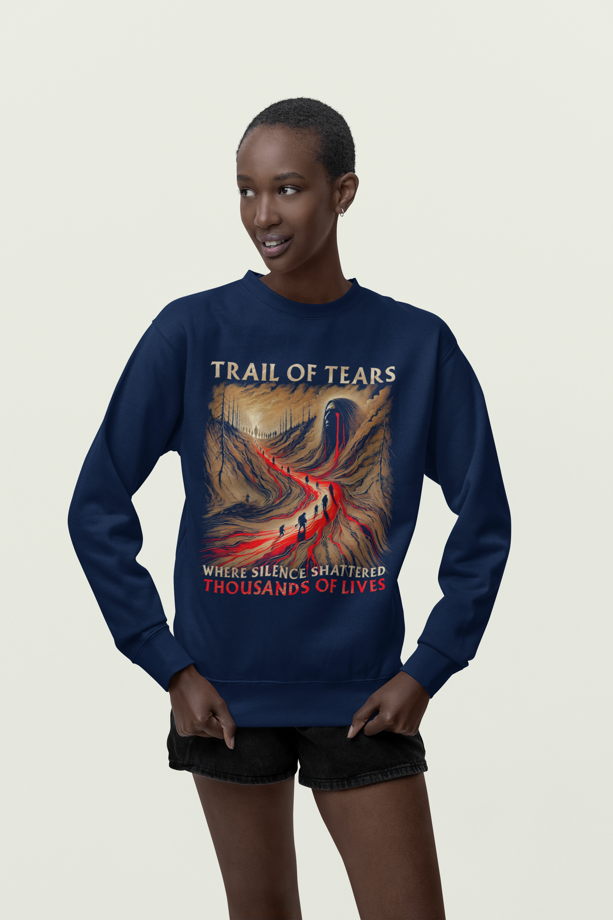 "Wapun" | Trail Of Tears | Crewneck Sweatshirt
