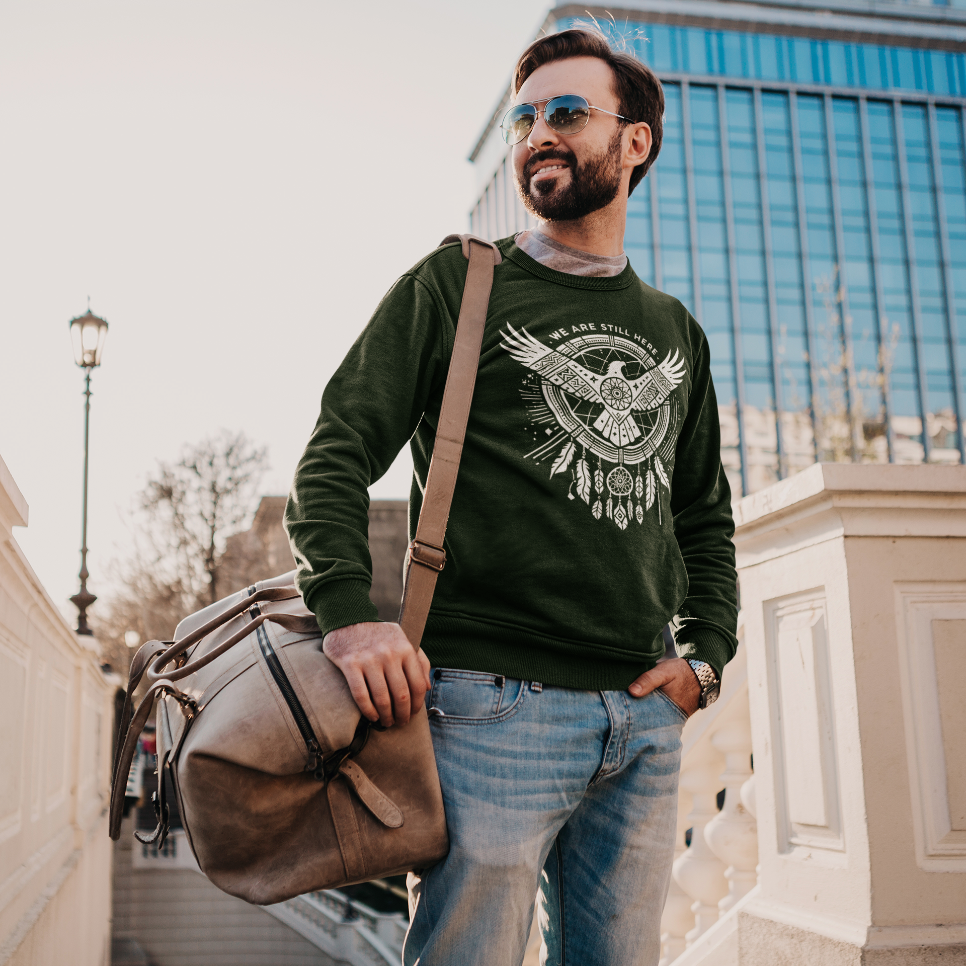 "Mapiya" | We Are Still Here | Crewneck Sweatshirt