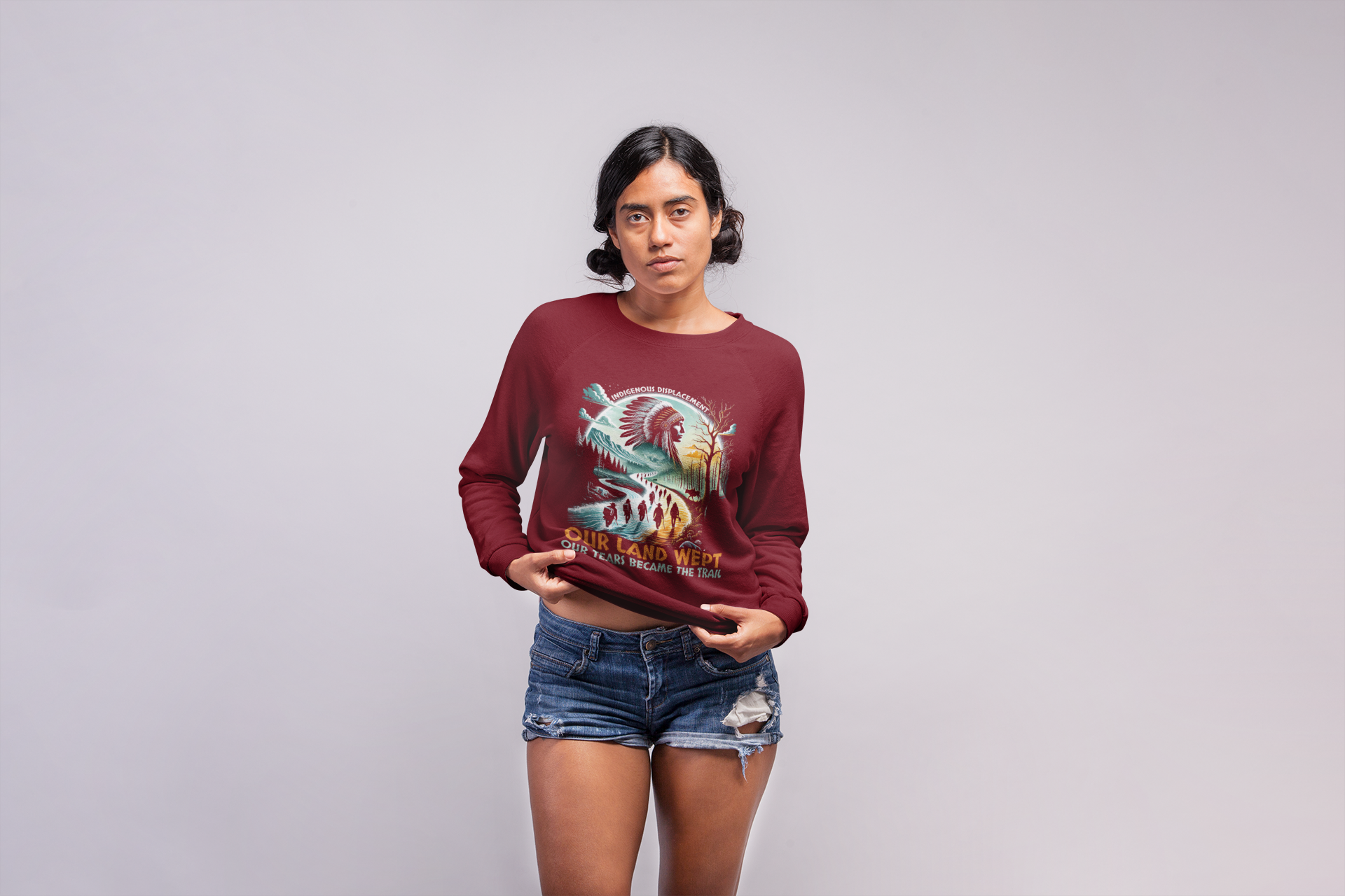 "Hiawatha" | Trail Of Tears | Crewneck Sweatshirt